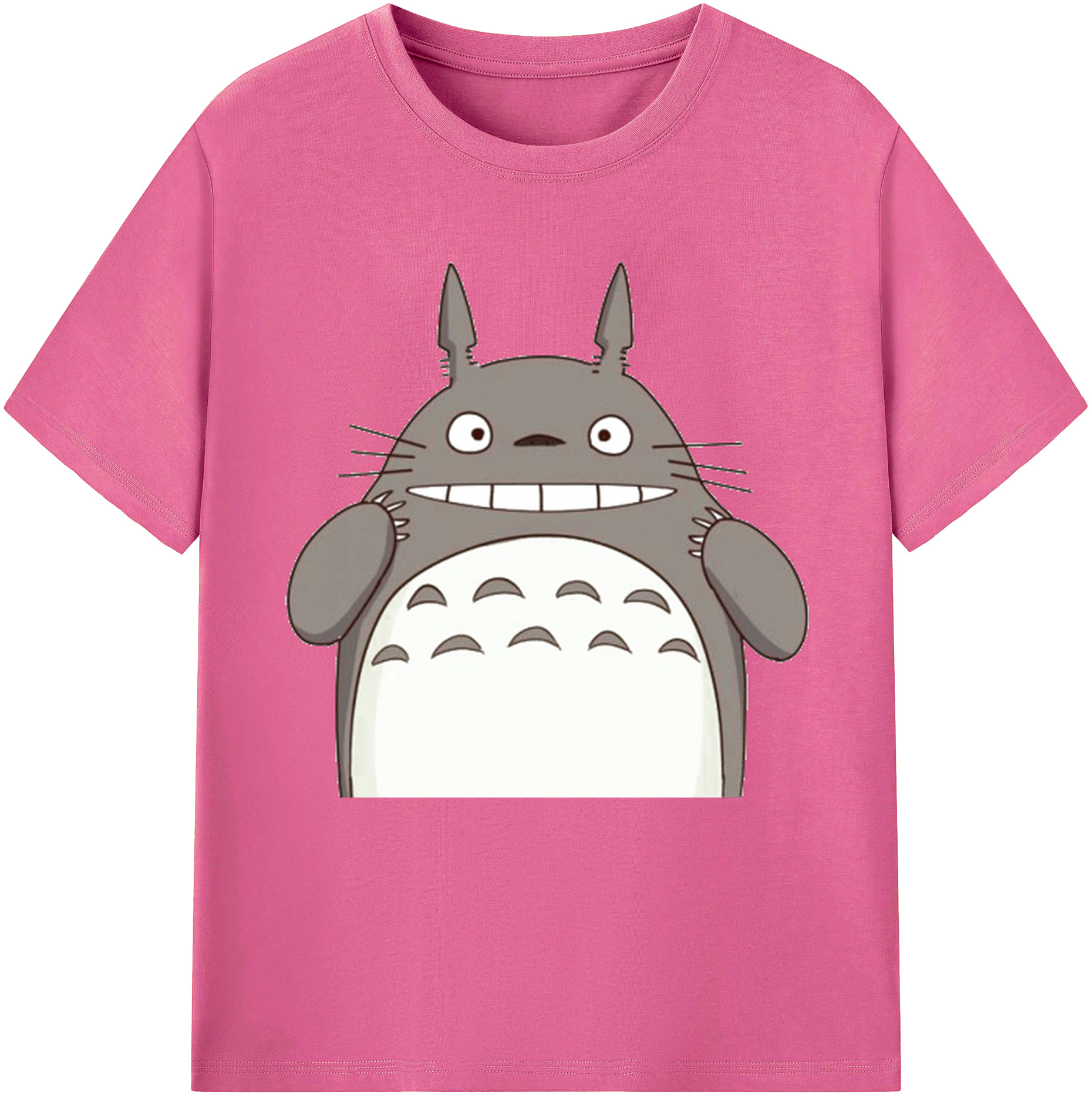 （画像用） となりのトトロ 草壁メイ 草壁サツキ My Neighbor Totoro Satsuki Kusakabe Mei Kusakabe レディースカジュアルプリントTシャツ（綿100％）