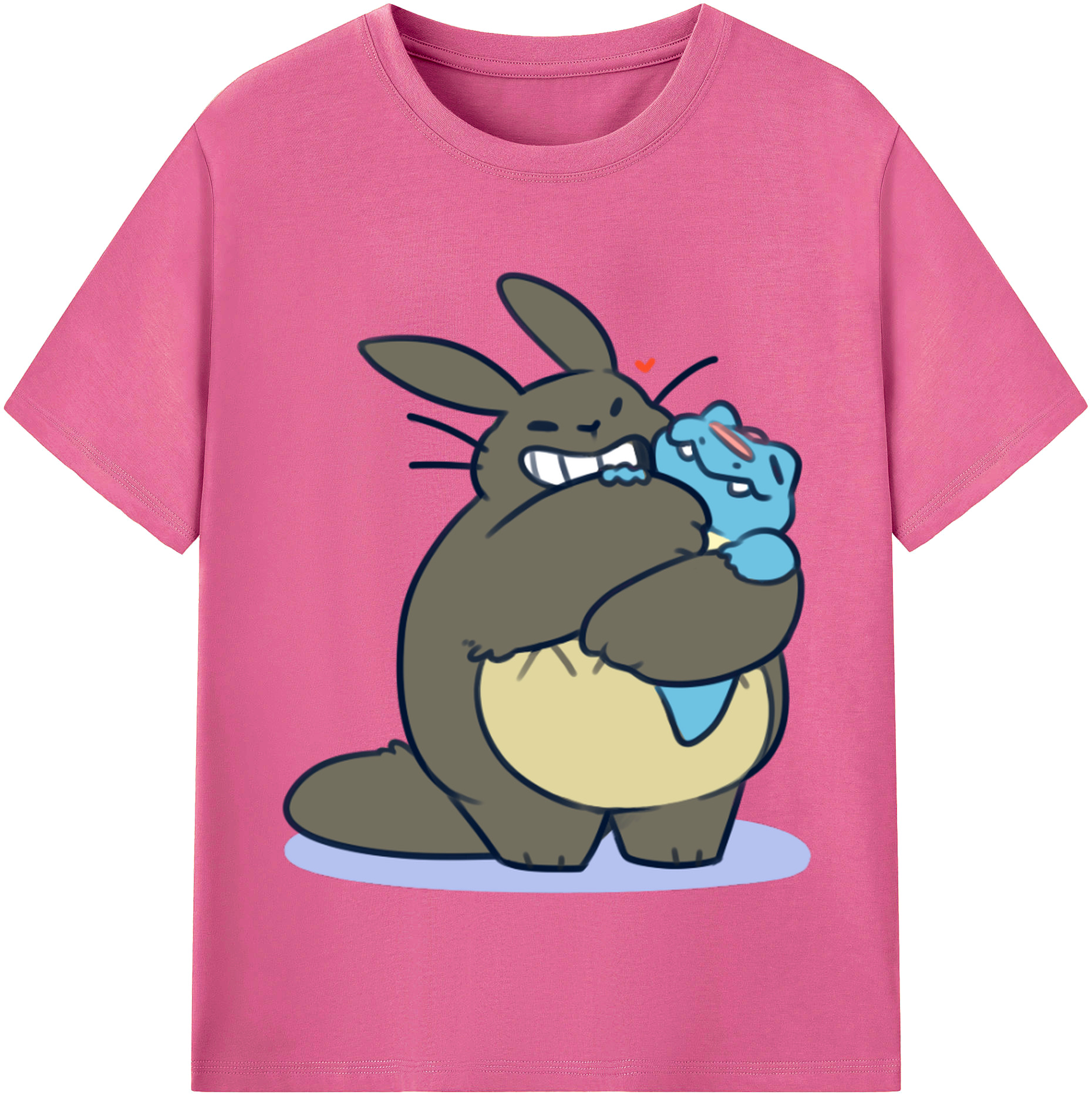 （画像用） となりのトトロ 草壁メイ 草壁サツキ My Neighbor Totoro Satsuki Kusakabe Mei Kusakabe レディースカジュアルプリントTシャツ（綿100％）