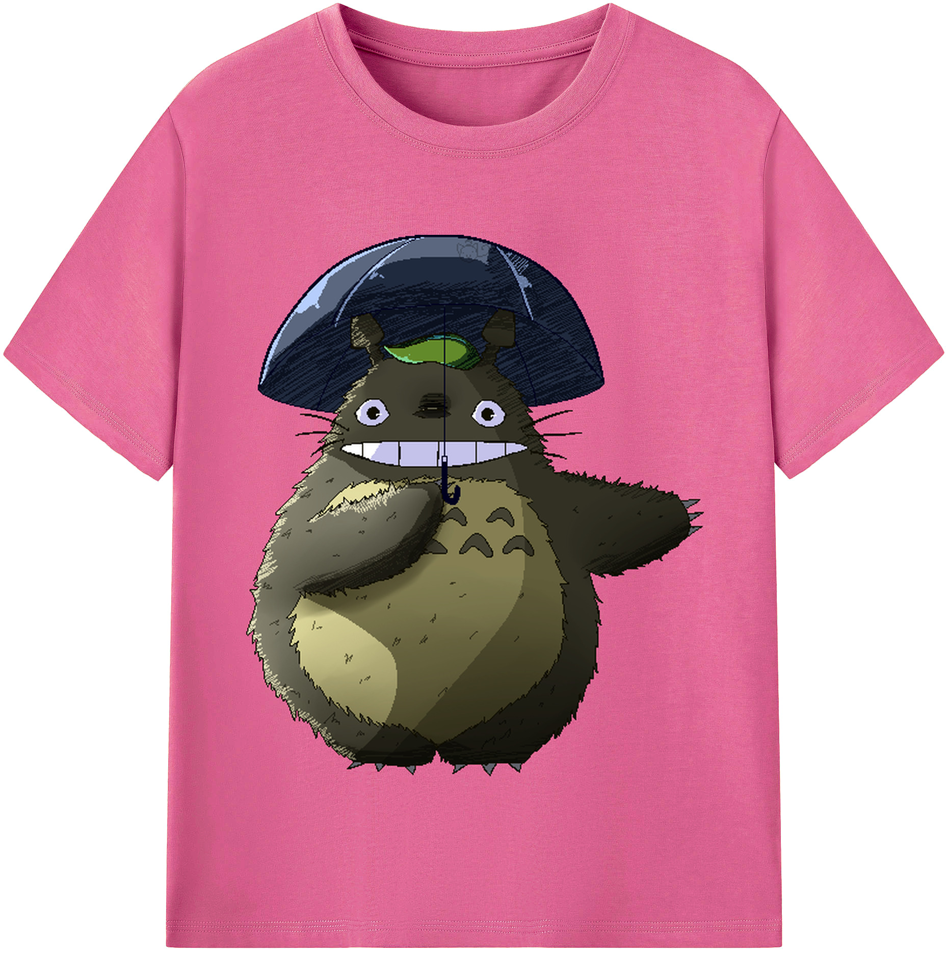 （画像用） となりのトトロ 草壁メイ 草壁サツキ My Neighbor Totoro Satsuki Kusakabe Mei Kusakabe レディースカジュアルプリントTシャツ（綿100％）
