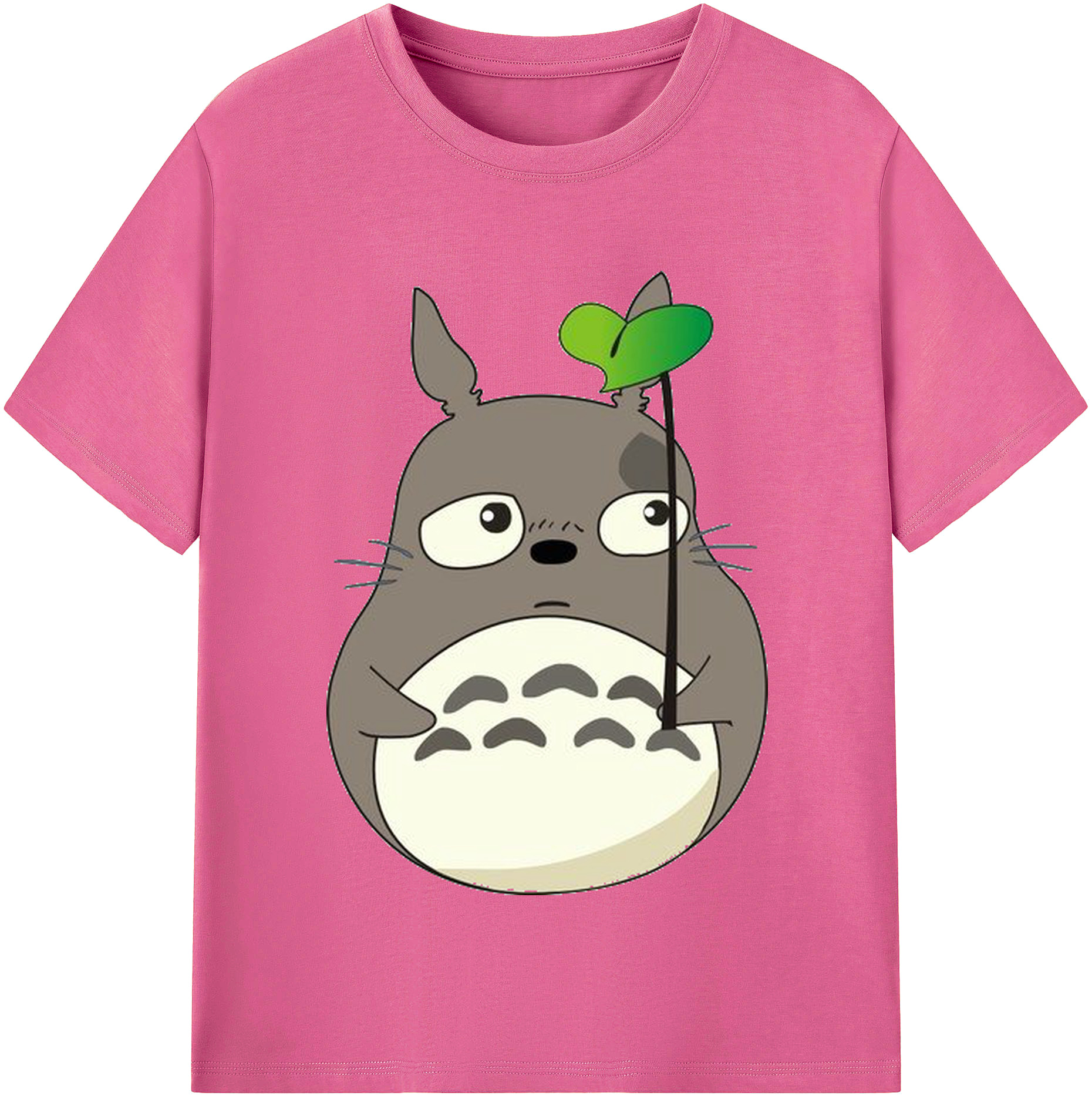 （画像用） となりのトトロ 草壁メイ 草壁サツキ My Neighbor Totoro Satsuki Kusakabe Mei Kusakabe レディースカジュアルプリントTシャツ（綿100％）