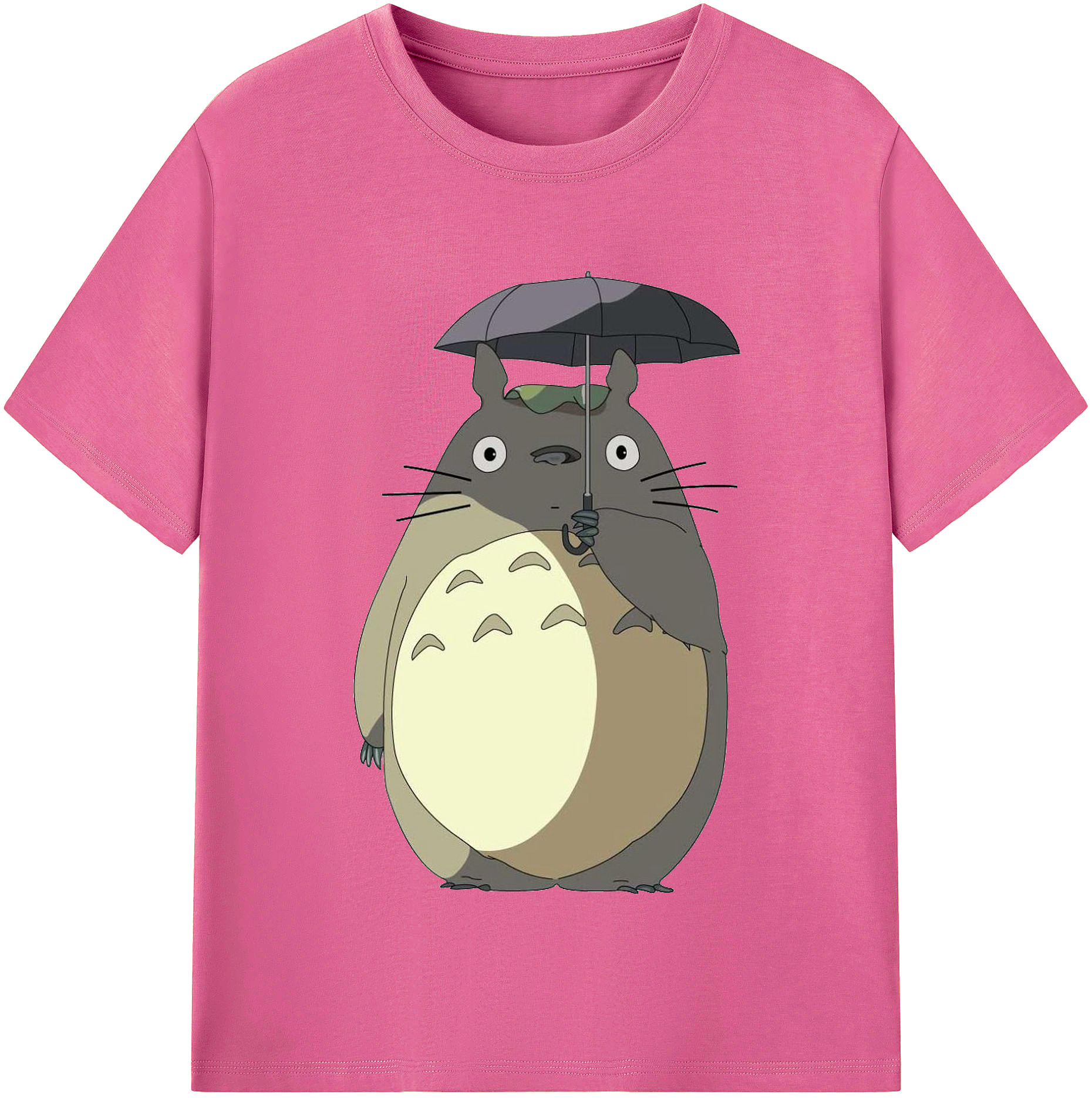 （画像用） となりのトトロ 草壁メイ 草壁サツキ My Neighbor Totoro Satsuki Kusakabe Mei Kusakabe レディースカジュアルプリントTシャツ（綿100％）