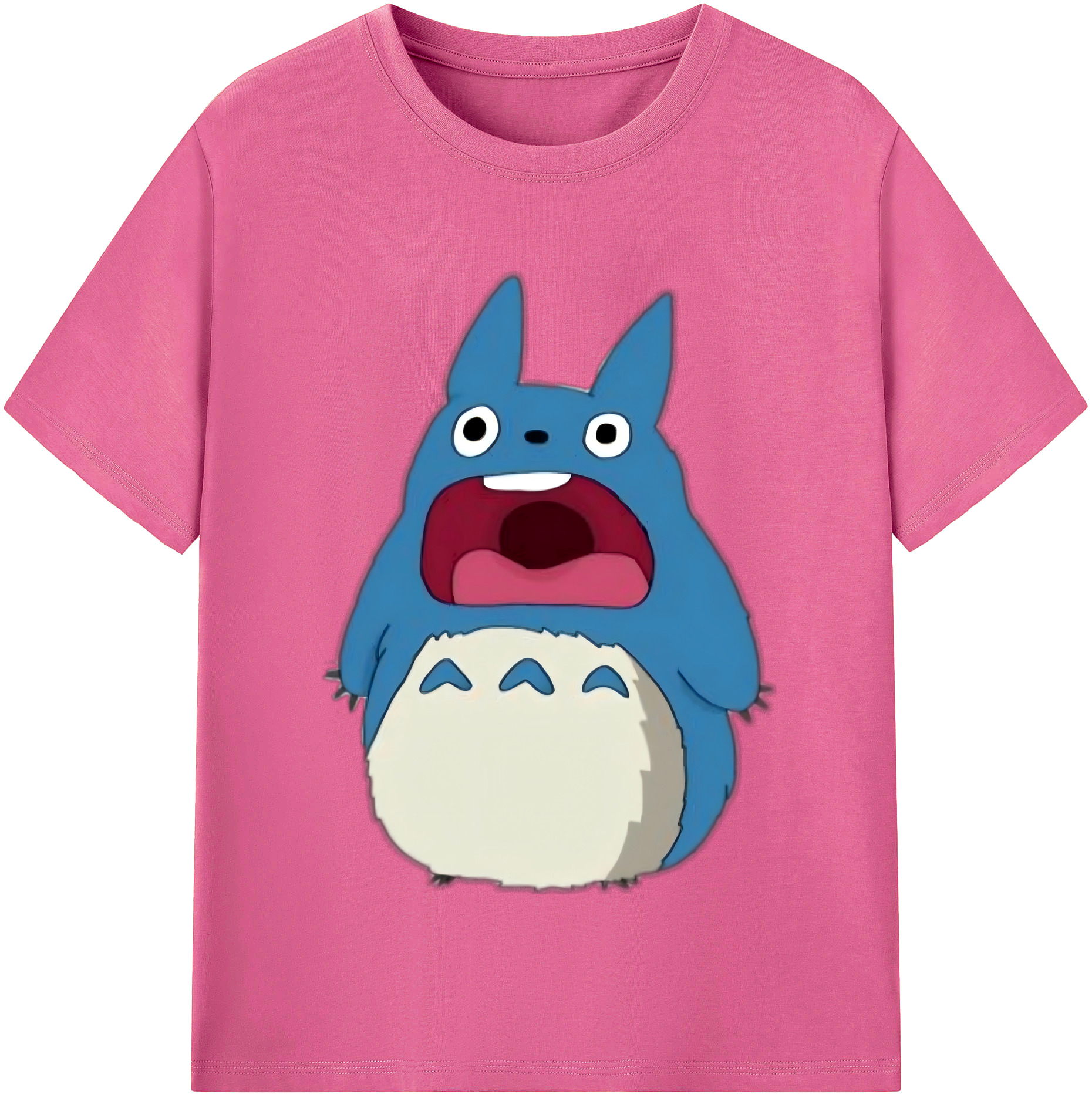 （画像用） となりのトトロ 草壁メイ 草壁サツキ My Neighbor Totoro Satsuki Kusakabe Mei Kusakabe レディースカジュアルプリントTシャツ（綿100％）