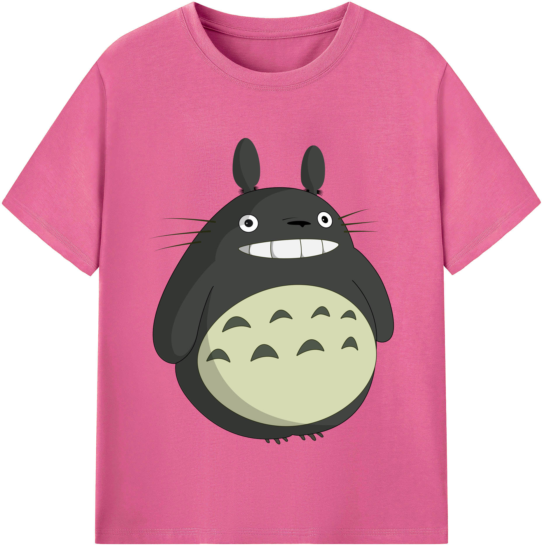 （画像用） となりのトトロ 草壁メイ 草壁サツキ My Neighbor Totoro Satsuki Kusakabe Mei Kusakabe レディースカジュアルプリントTシャツ（綿100％）