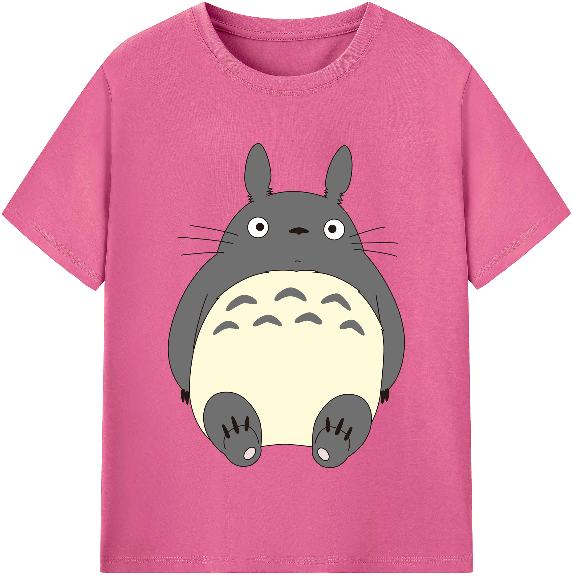 （画像用） となりのトトロ 草壁メイ 草壁サツキ My Neighbor Totoro Satsuki Kusakabe Mei Kusakabe レディースカジュアルプリントTシャツ（綿100％）
