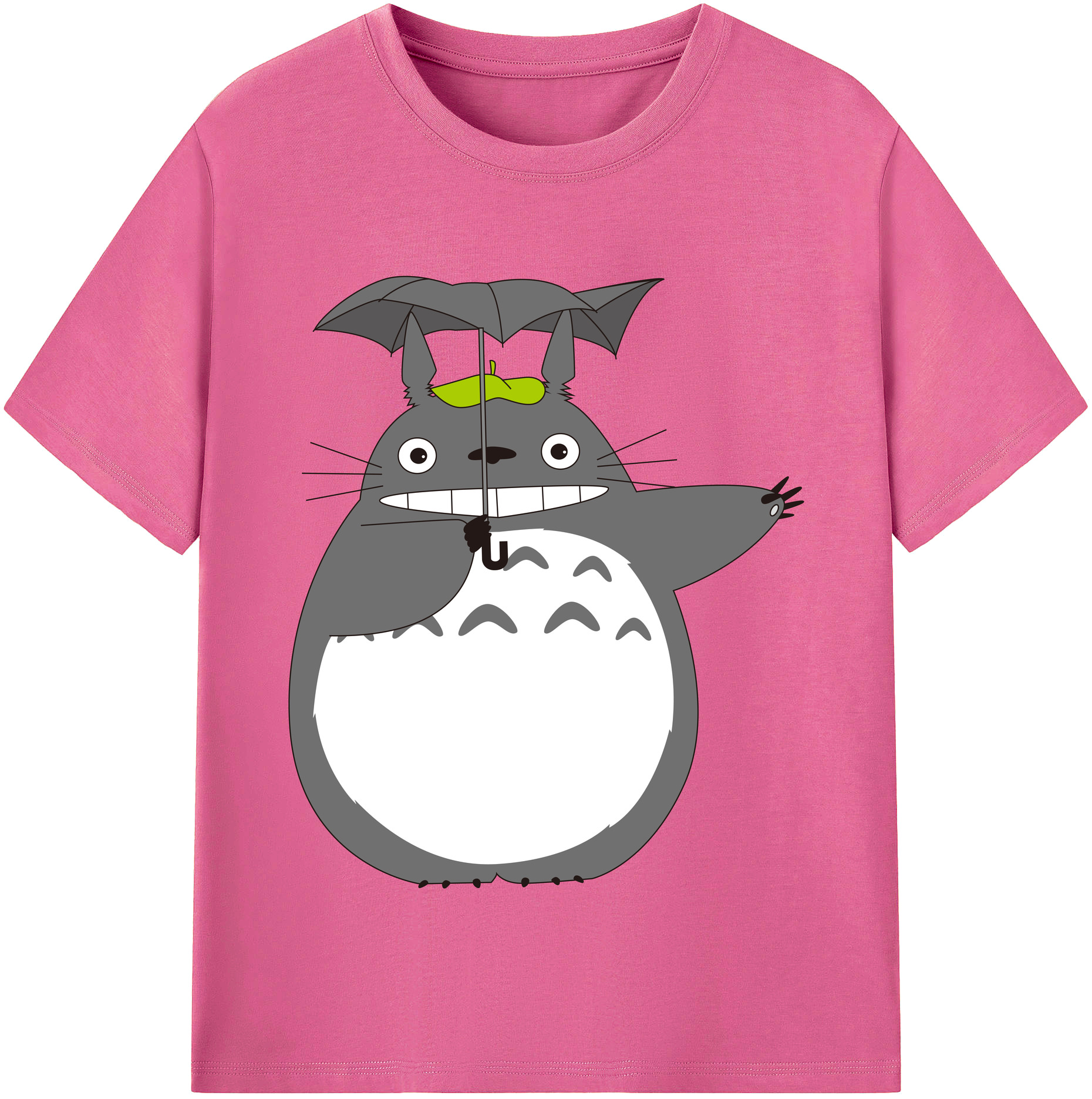 （画像用） となりのトトロ 草壁メイ 草壁サツキ My Neighbor Totoro Satsuki Kusakabe Mei Kusakabe レディースカジュアルプリントTシャツ（綿100％）