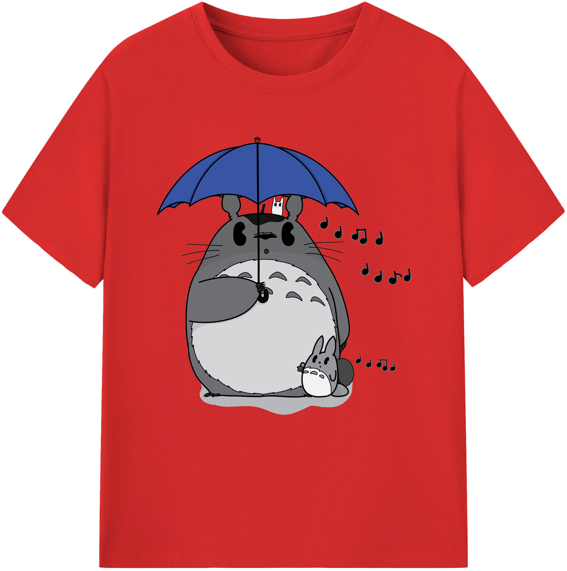 （画像用） となりのトトロ 草壁メイ 草壁サツキ My Neighbor Totoro Satsuki Kusakabe Mei Kusakabe レディースカジュアルプリントTシャツ（綿100％）