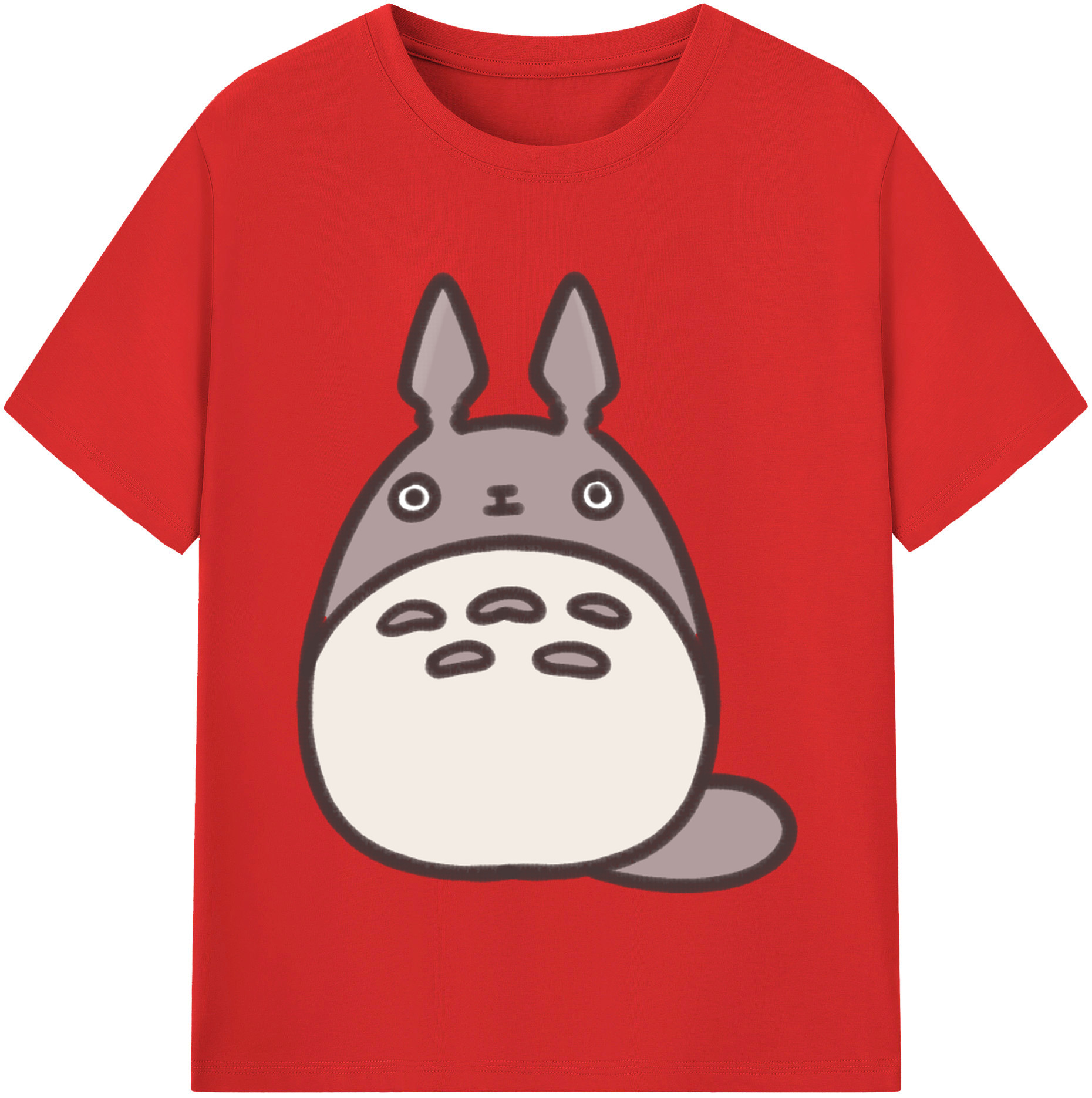 （画像用） となりのトトロ 草壁メイ 草壁サツキ My Neighbor Totoro Satsuki Kusakabe Mei Kusakabe レディースカジュアルプリントTシャツ（綿100％）