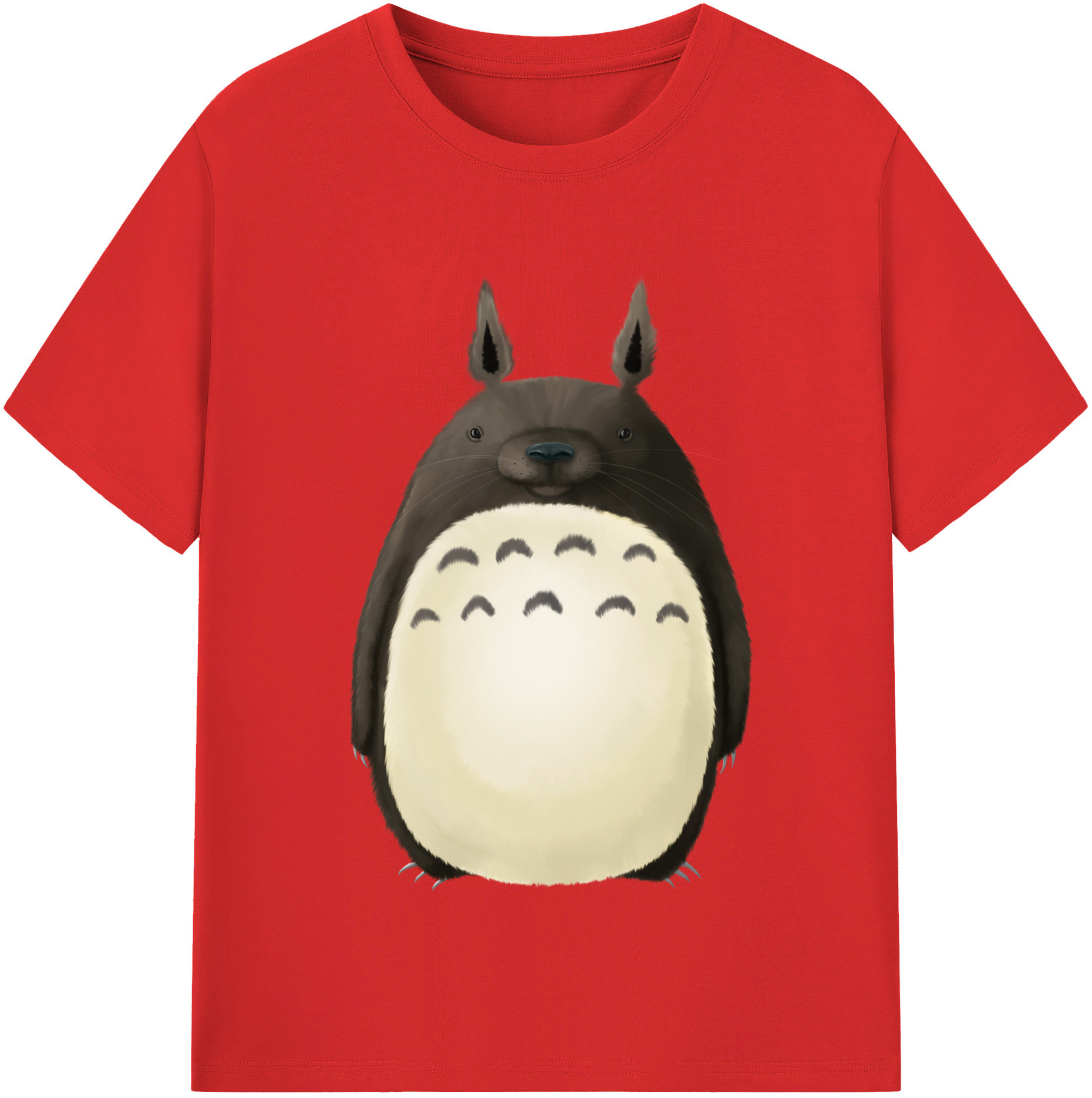 （画像用） となりのトトロ 草壁メイ 草壁サツキ My Neighbor Totoro Satsuki Kusakabe Mei Kusakabe レディースカジュアルプリントTシャツ（綿100％）