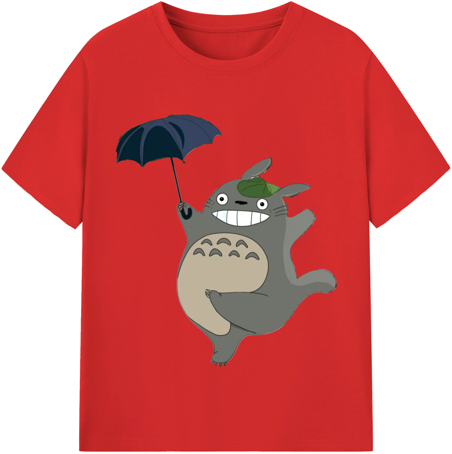 （画像用） となりのトトロ 草壁メイ 草壁サツキ My Neighbor Totoro Satsuki Kusakabe Mei Kusakabe レディースカジュアルプリントTシャツ（綿100％）