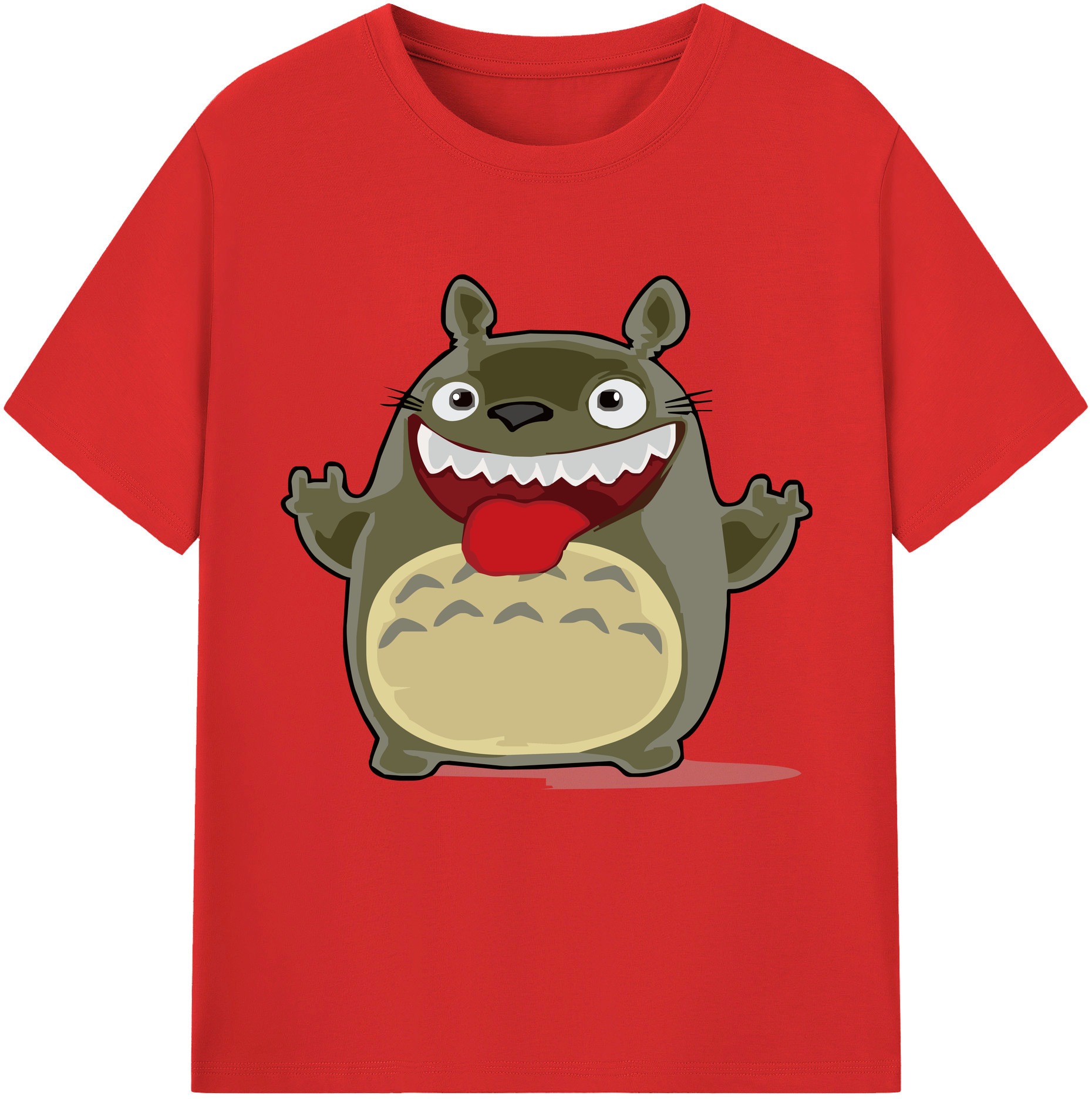 （画像用） となりのトトロ 草壁メイ 草壁サツキ My Neighbor Totoro Satsuki Kusakabe Mei Kusakabe レディースカジュアルプリントTシャツ（綿100％）