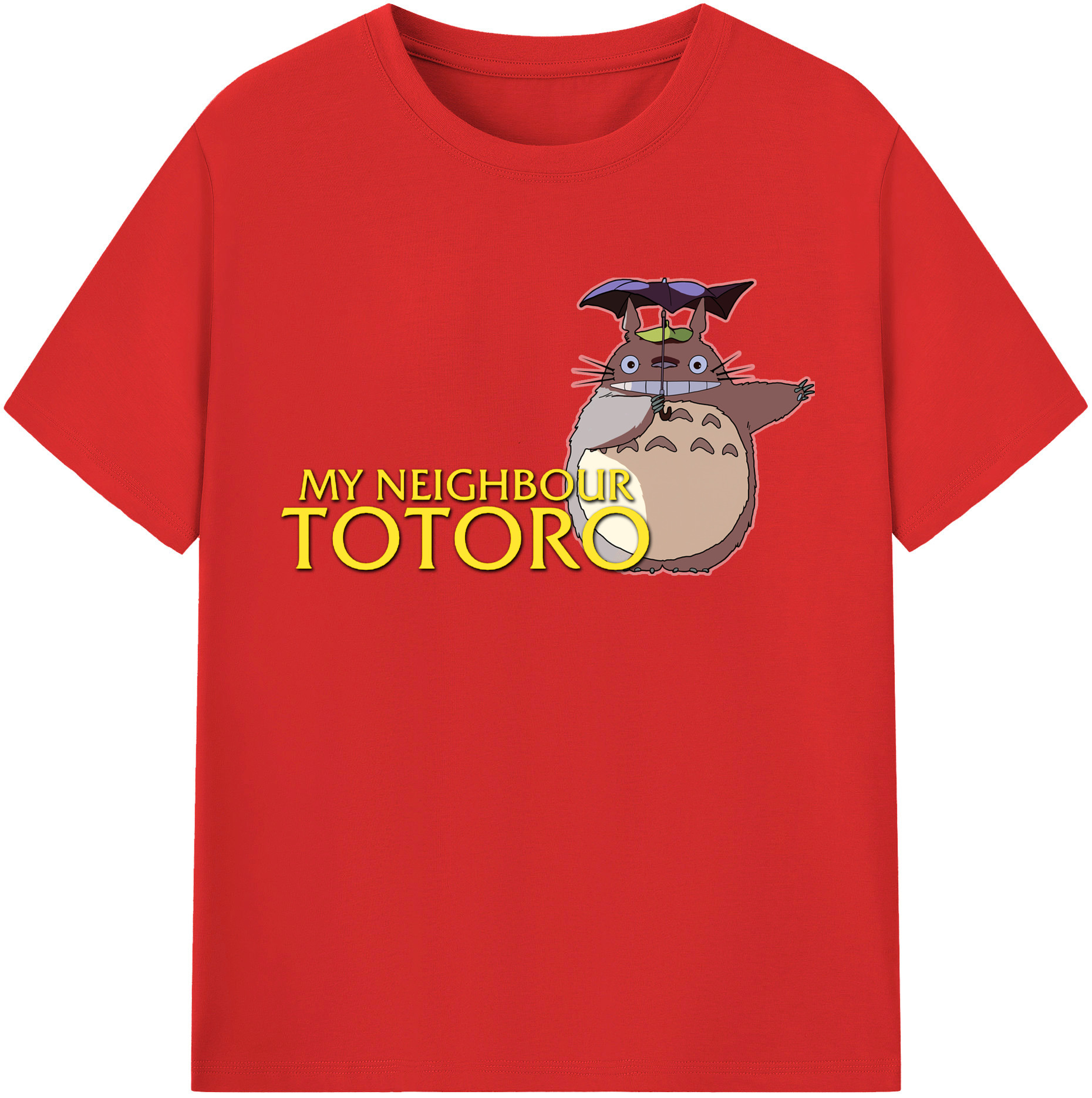 （画像用） となりのトトロ 草壁メイ 草壁サツキ My Neighbor Totoro Satsuki Kusakabe Mei Kusakabe レディースカジュアルプリントTシャツ（綿100％）