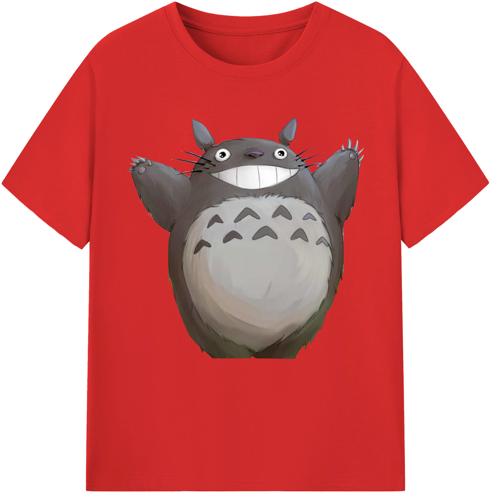 （画像用） となりのトトロ 草壁メイ 草壁サツキ My Neighbor Totoro Satsuki Kusakabe Mei Kusakabe レディースカジュアルプリントTシャツ（綿100％）