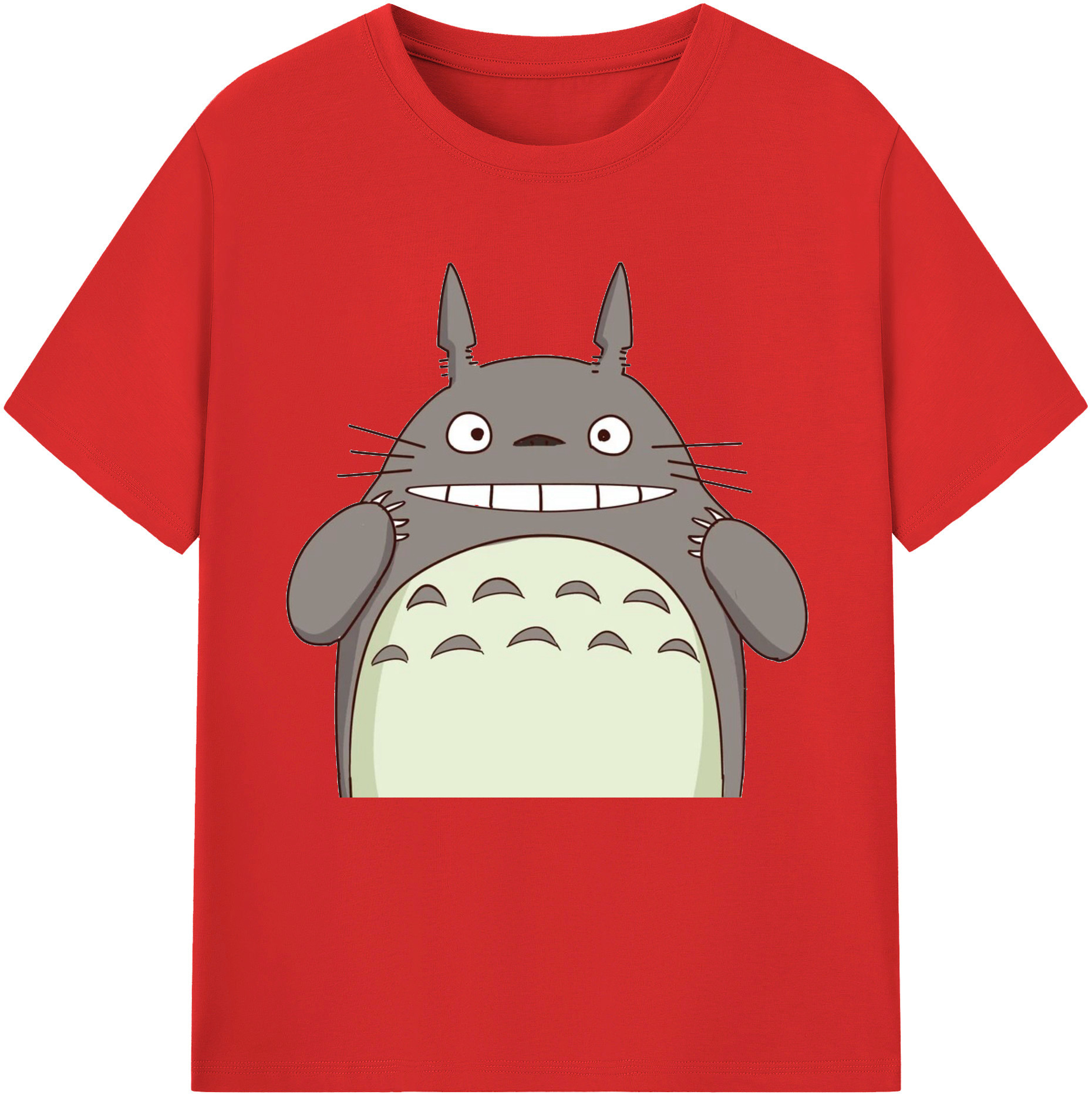 （画像用） となりのトトロ 草壁メイ 草壁サツキ My Neighbor Totoro Satsuki Kusakabe Mei Kusakabe レディースカジュアルプリントTシャツ（綿100％）