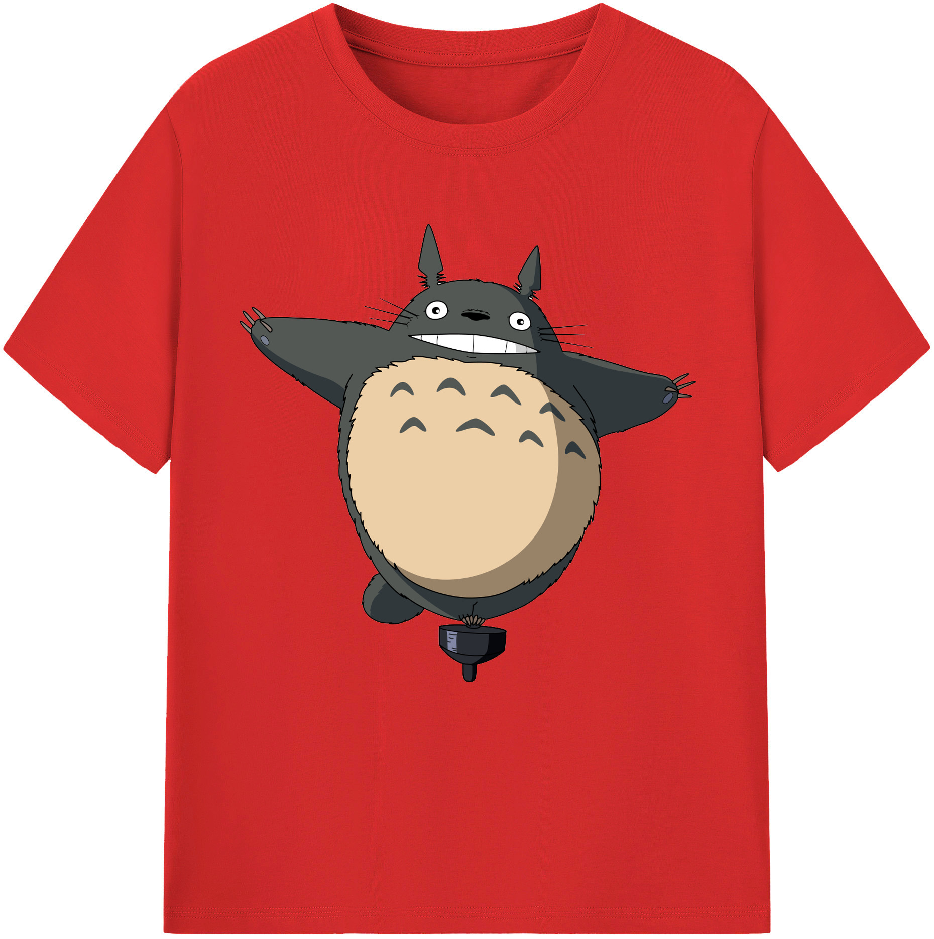 （画像用） となりのトトロ 草壁メイ 草壁サツキ My Neighbor Totoro Satsuki Kusakabe Mei Kusakabe レディースカジュアルプリントTシャツ（綿100％）