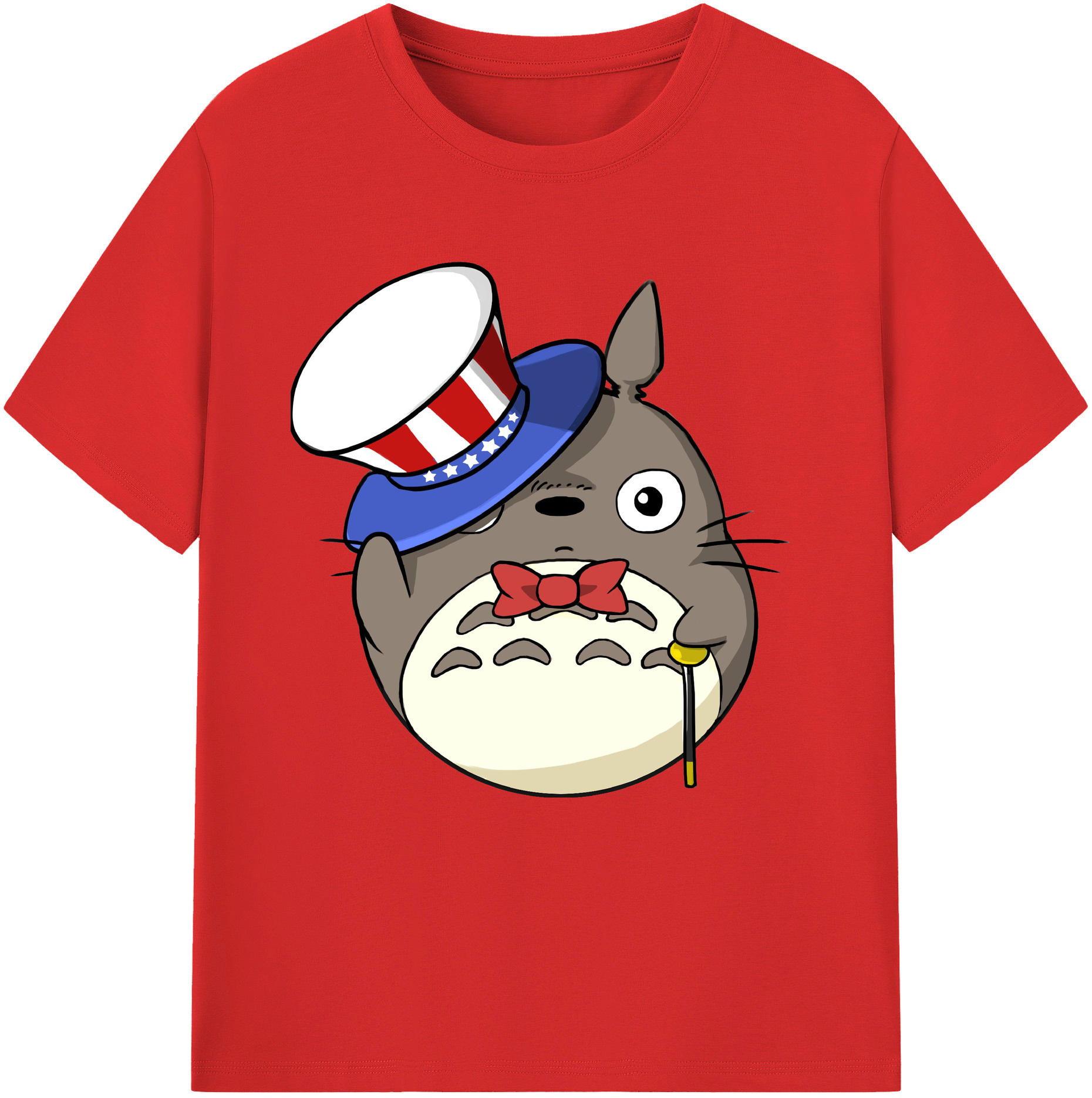 （画像用） となりのトトロ 草壁メイ 草壁サツキ My Neighbor Totoro Satsuki Kusakabe Mei Kusakabe レディースカジュアルプリントTシャツ（綿100％）