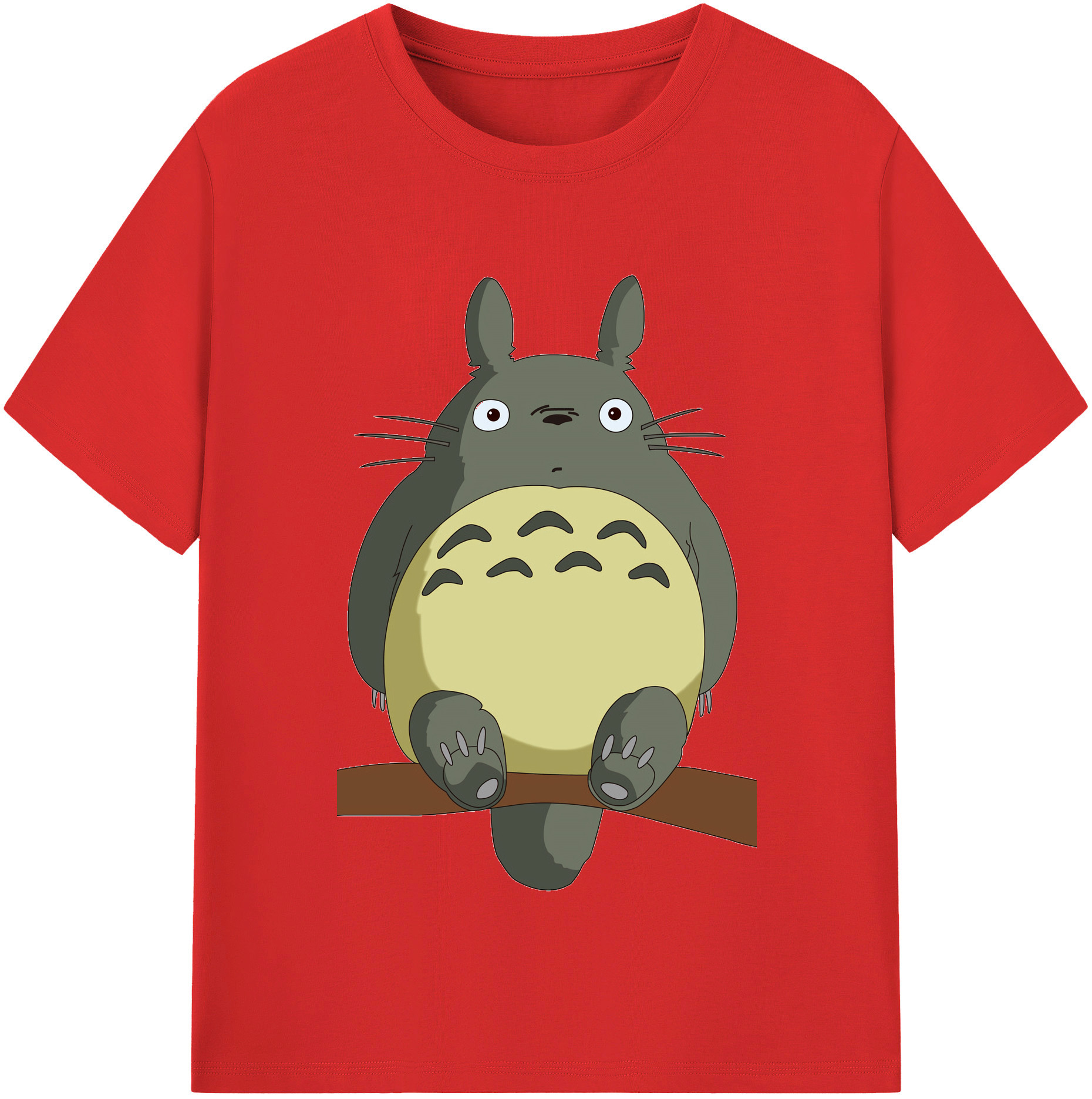 （画像用） となりのトトロ 草壁メイ 草壁サツキ My Neighbor Totoro Satsuki Kusakabe Mei Kusakabe レディースカジュアルプリントTシャツ（綿100％）