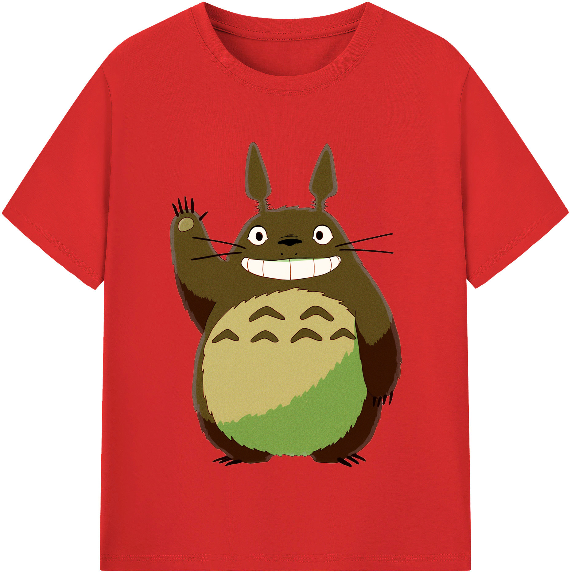 （画像用） となりのトトロ 草壁メイ 草壁サツキ My Neighbor Totoro Satsuki Kusakabe Mei Kusakabe レディースカジュアルプリントTシャツ（綿100％）