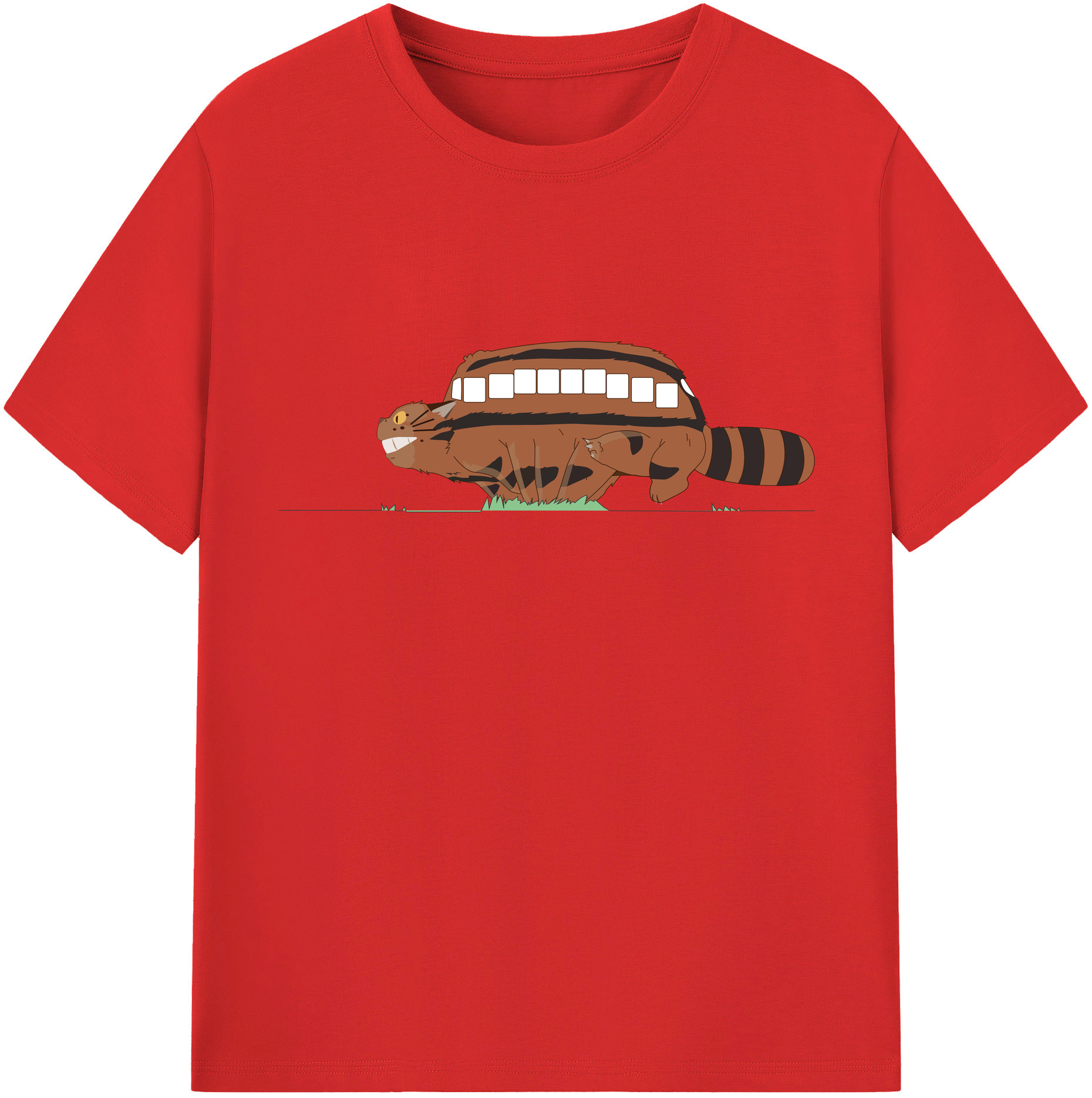 （画像用） となりのトトロ 草壁メイ 草壁サツキ My Neighbor Totoro Satsuki Kusakabe Mei Kusakabe レディースカジュアルプリントTシャツ（綿100％）