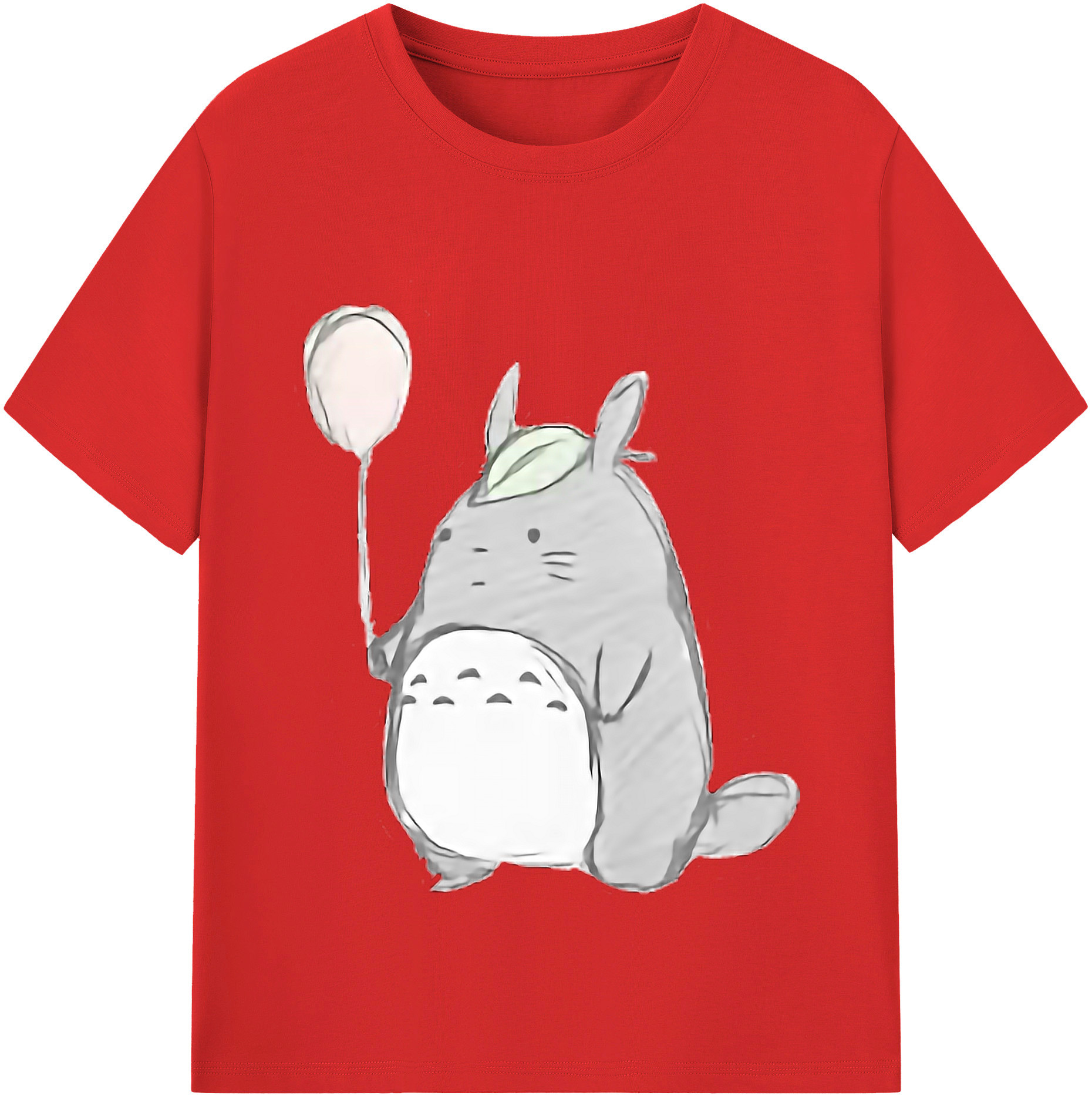 （画像用） となりのトトロ 草壁メイ 草壁サツキ My Neighbor Totoro Satsuki Kusakabe Mei Kusakabe レディースカジュアルプリントTシャツ（綿100％）