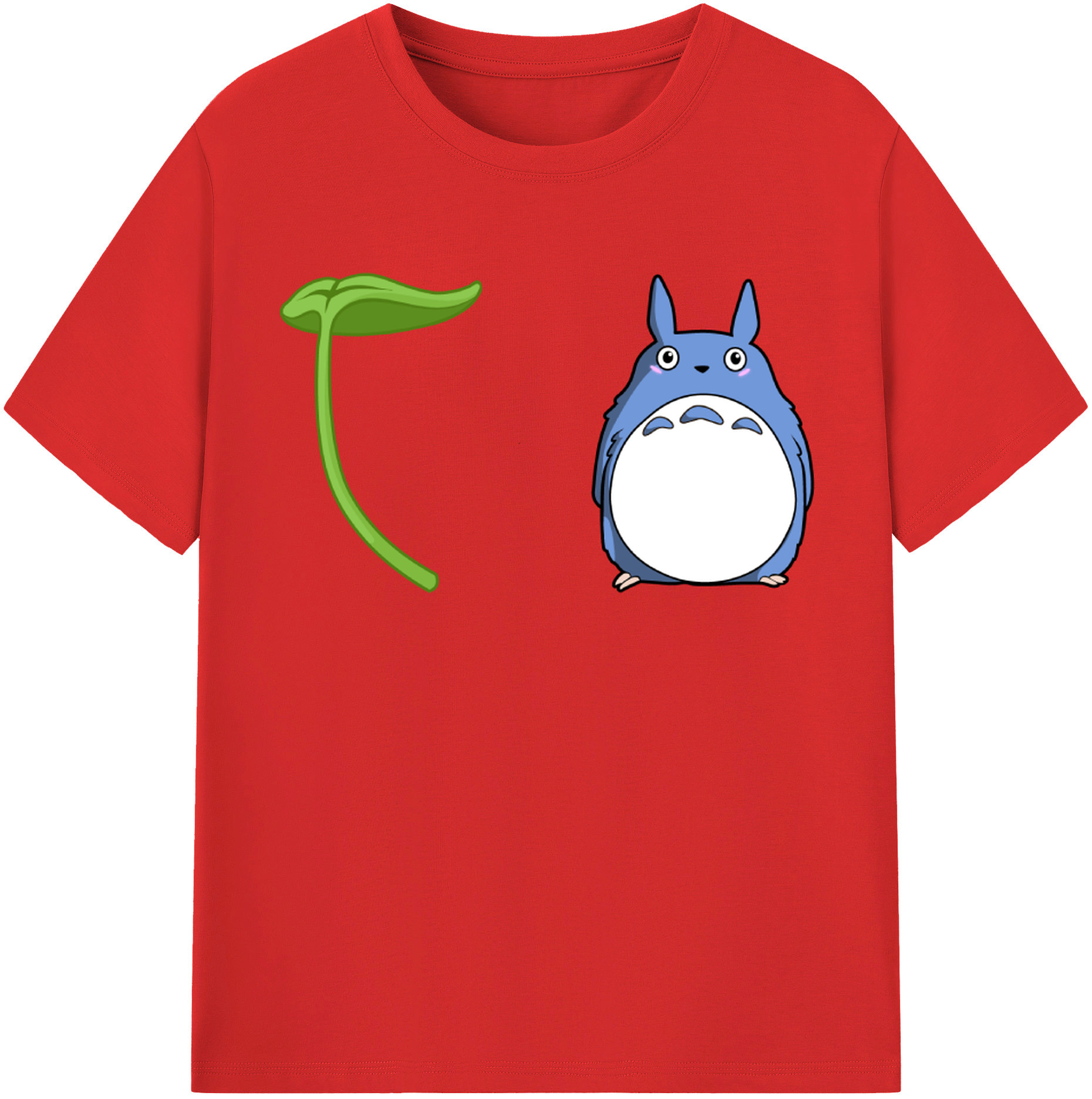 （画像用） となりのトトロ 草壁メイ 草壁サツキ My Neighbor Totoro Satsuki Kusakabe Mei Kusakabe レディースカジュアルプリントTシャツ（綿100％）