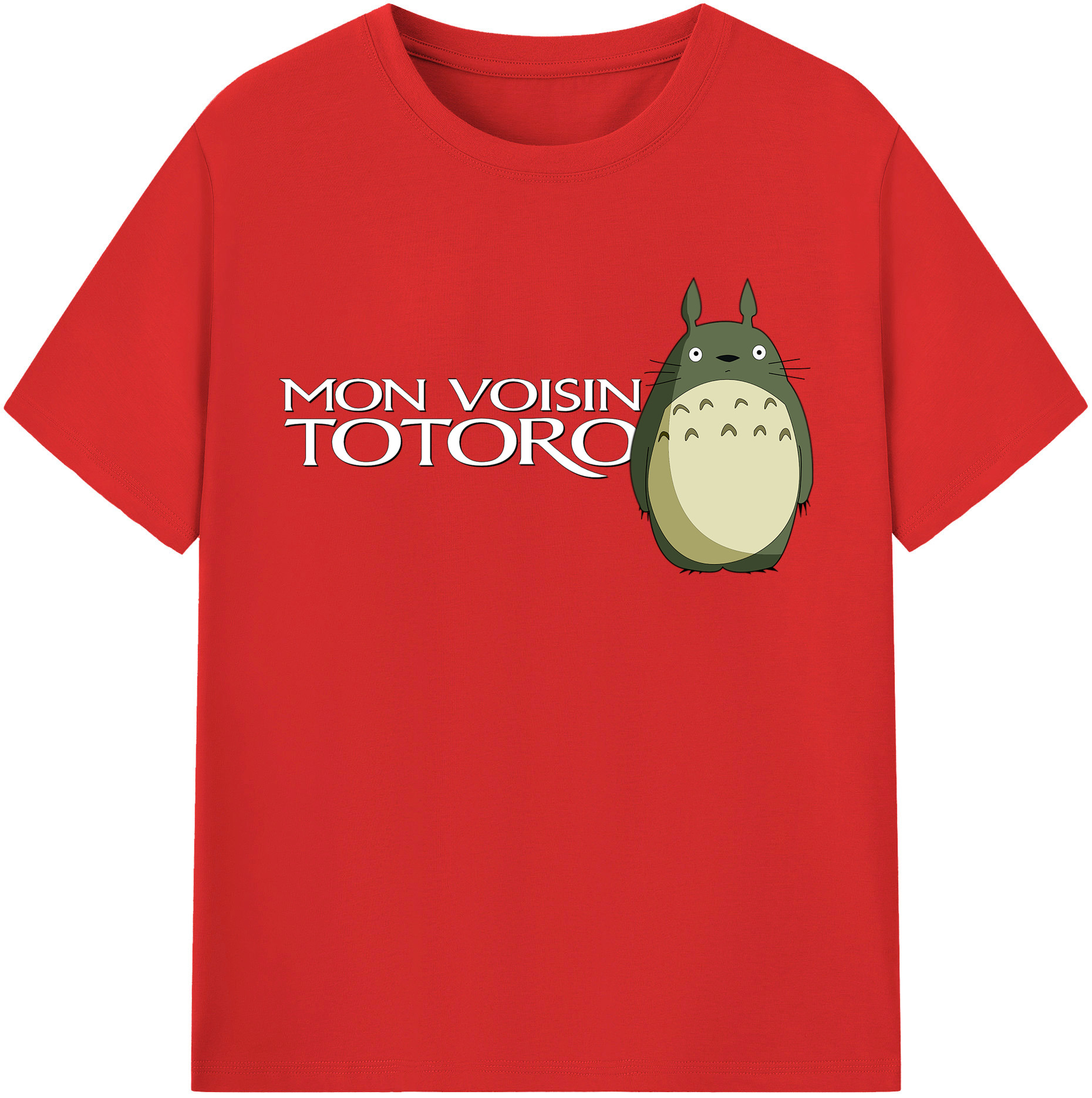 （画像用） となりのトトロ 草壁メイ 草壁サツキ My Neighbor Totoro Satsuki Kusakabe Mei Kusakabe レディースカジュアルプリントTシャツ（綿100％）