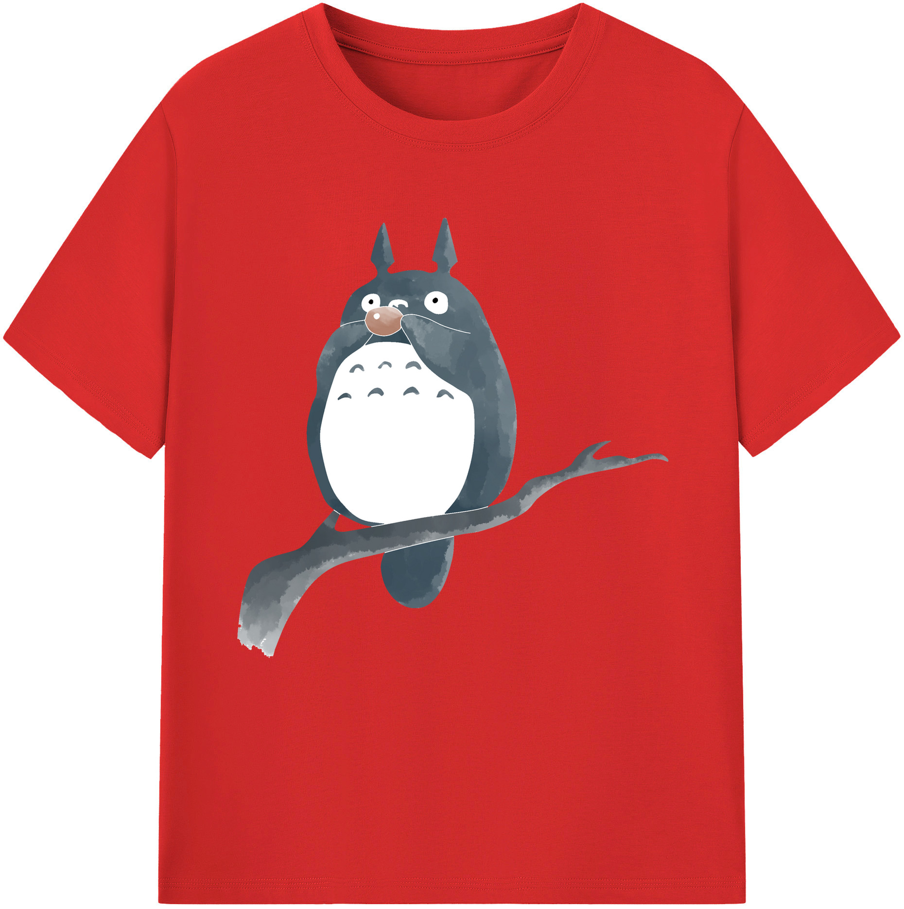 （画像用） となりのトトロ 草壁メイ 草壁サツキ My Neighbor Totoro Satsuki Kusakabe Mei Kusakabe レディースカジュアルプリントTシャツ（綿100％）