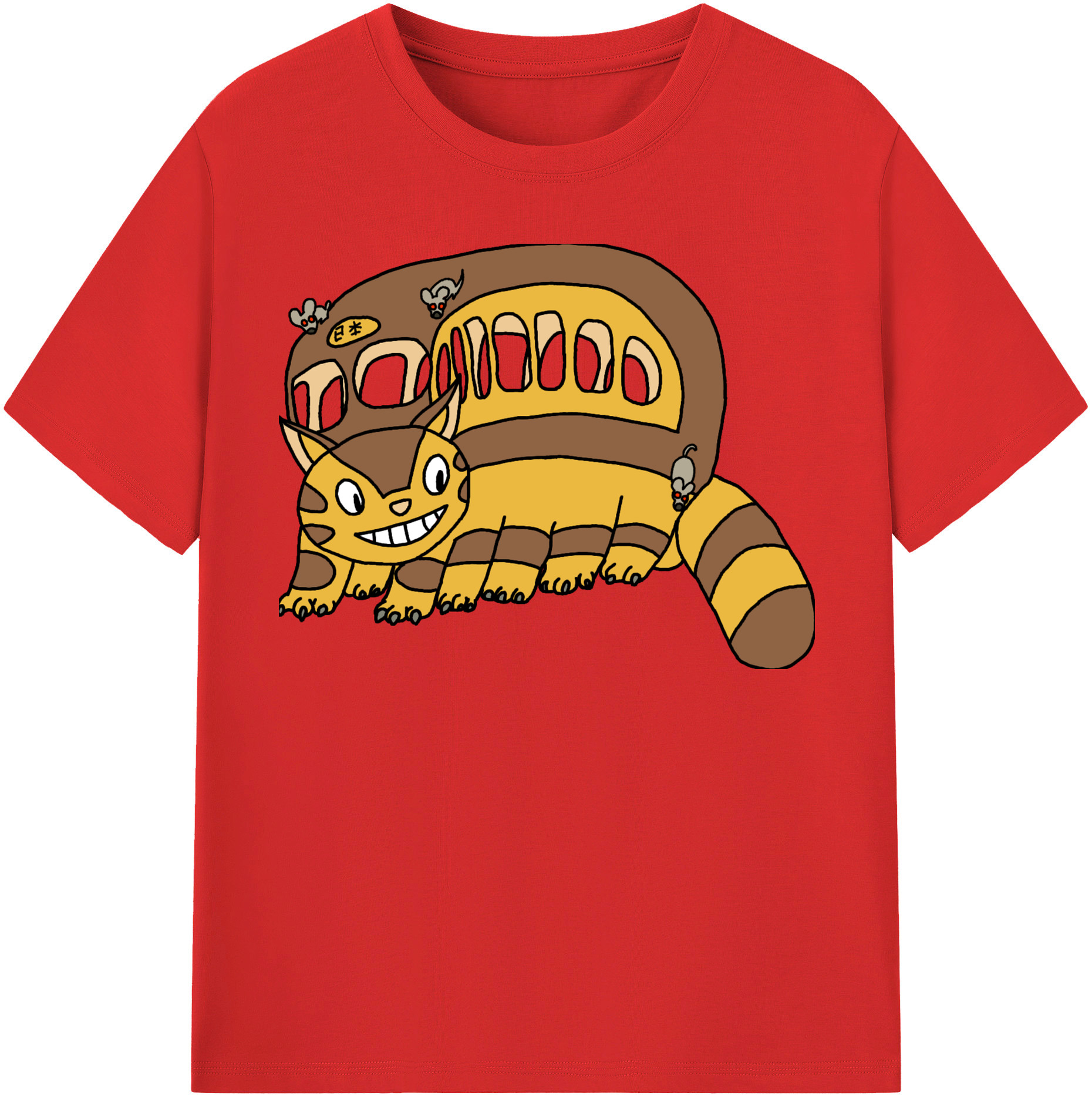 （画像用） となりのトトロ 草壁メイ 草壁サツキ My Neighbor Totoro Satsuki Kusakabe Mei Kusakabe レディースカジュアルプリントTシャツ（綿100％）