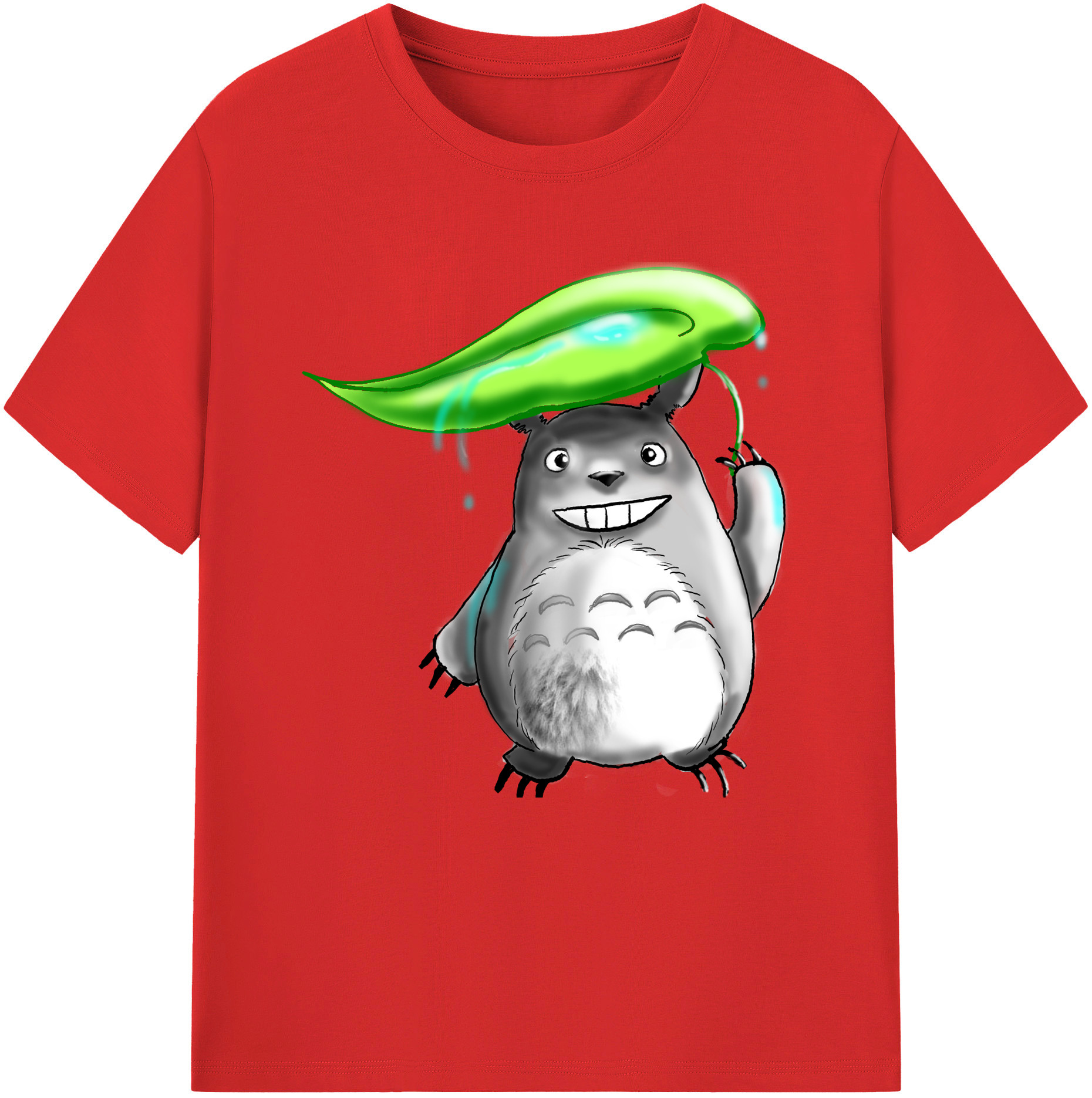 （画像用） となりのトトロ 草壁メイ 草壁サツキ My Neighbor Totoro Satsuki Kusakabe Mei Kusakabe レディースカジュアルプリントTシャツ（綿100％）