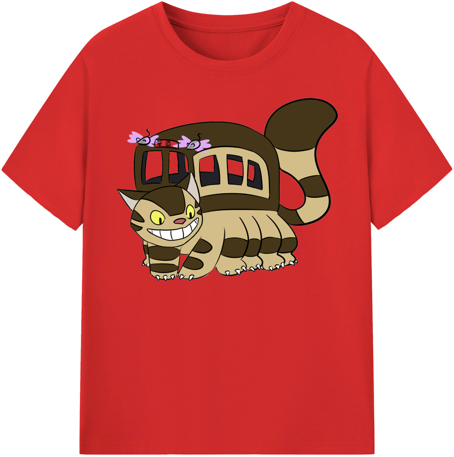 （画像用） となりのトトロ 草壁メイ 草壁サツキ My Neighbor Totoro Satsuki Kusakabe Mei Kusakabe レディースカジュアルプリントTシャツ（綿100％）