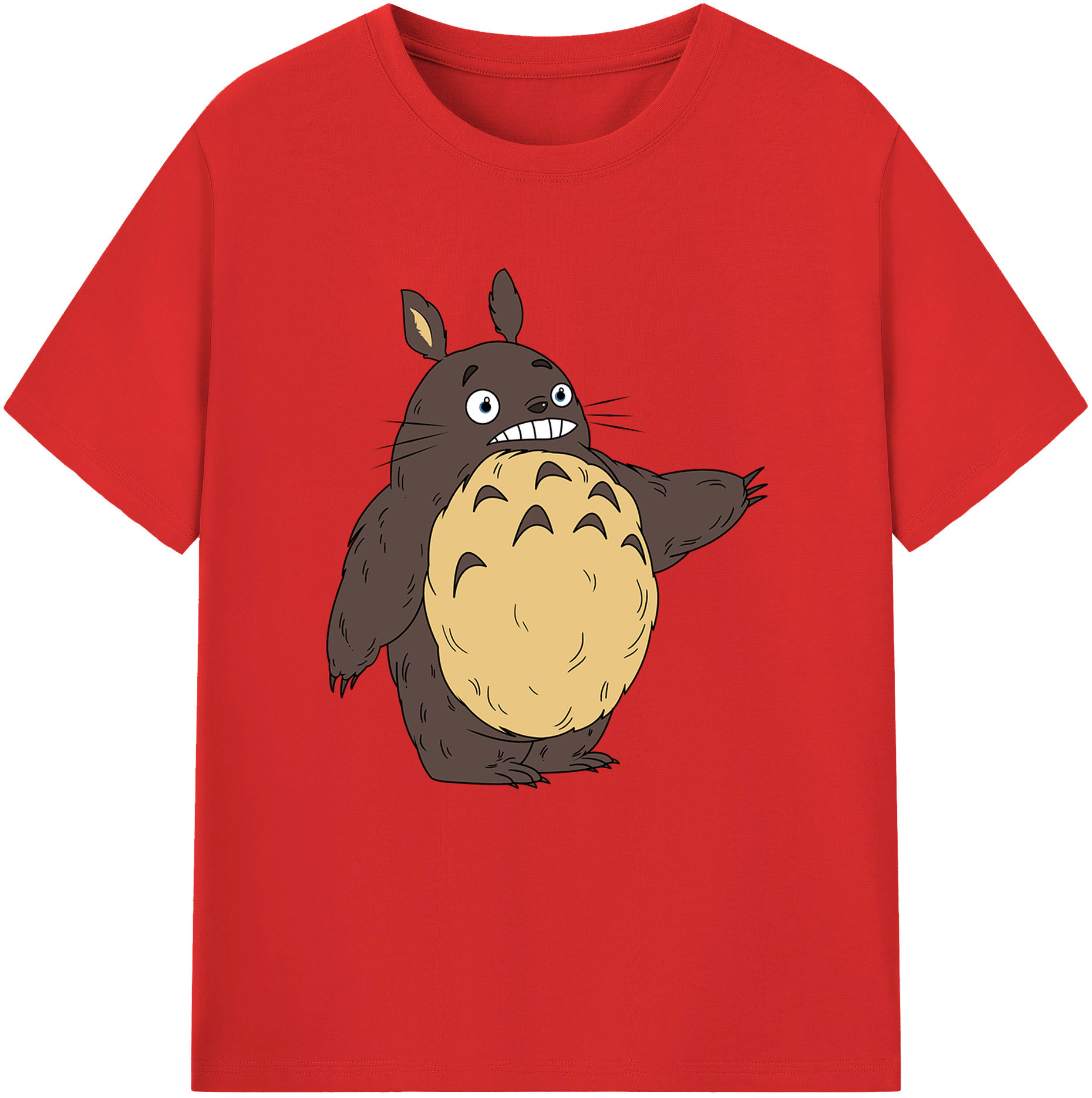 （画像用） となりのトトロ 草壁メイ 草壁サツキ My Neighbor Totoro Satsuki Kusakabe Mei Kusakabe レディースカジュアルプリントTシャツ（綿100％）