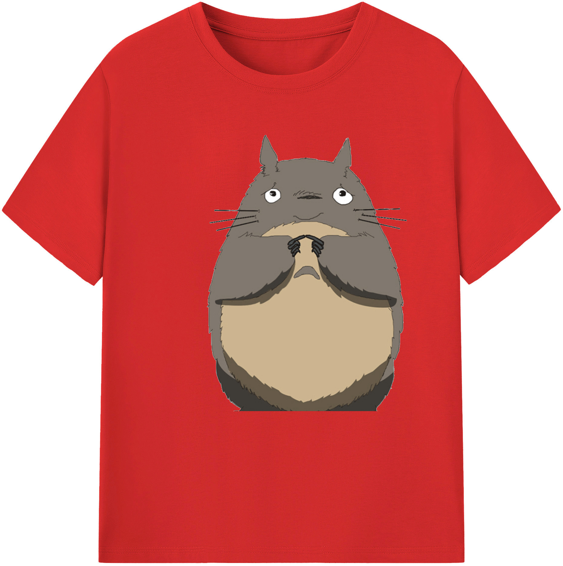 （画像用） となりのトトロ 草壁メイ 草壁サツキ My Neighbor Totoro Satsuki Kusakabe Mei Kusakabe レディースカジュアルプリントTシャツ（綿100％）