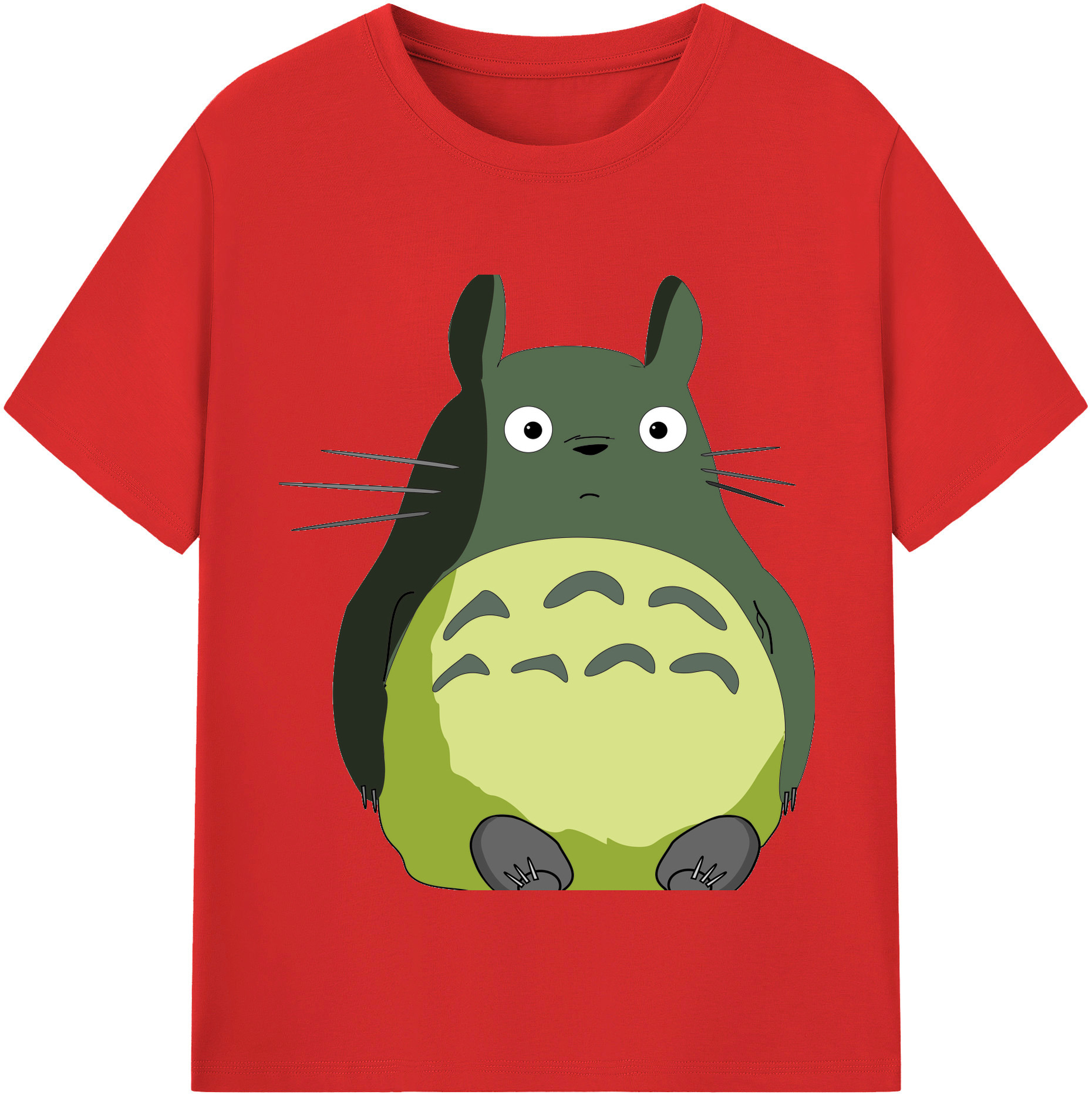 （画像用） となりのトトロ 草壁メイ 草壁サツキ My Neighbor Totoro Satsuki Kusakabe Mei Kusakabe レディースカジュアルプリントTシャツ（綿100％）
