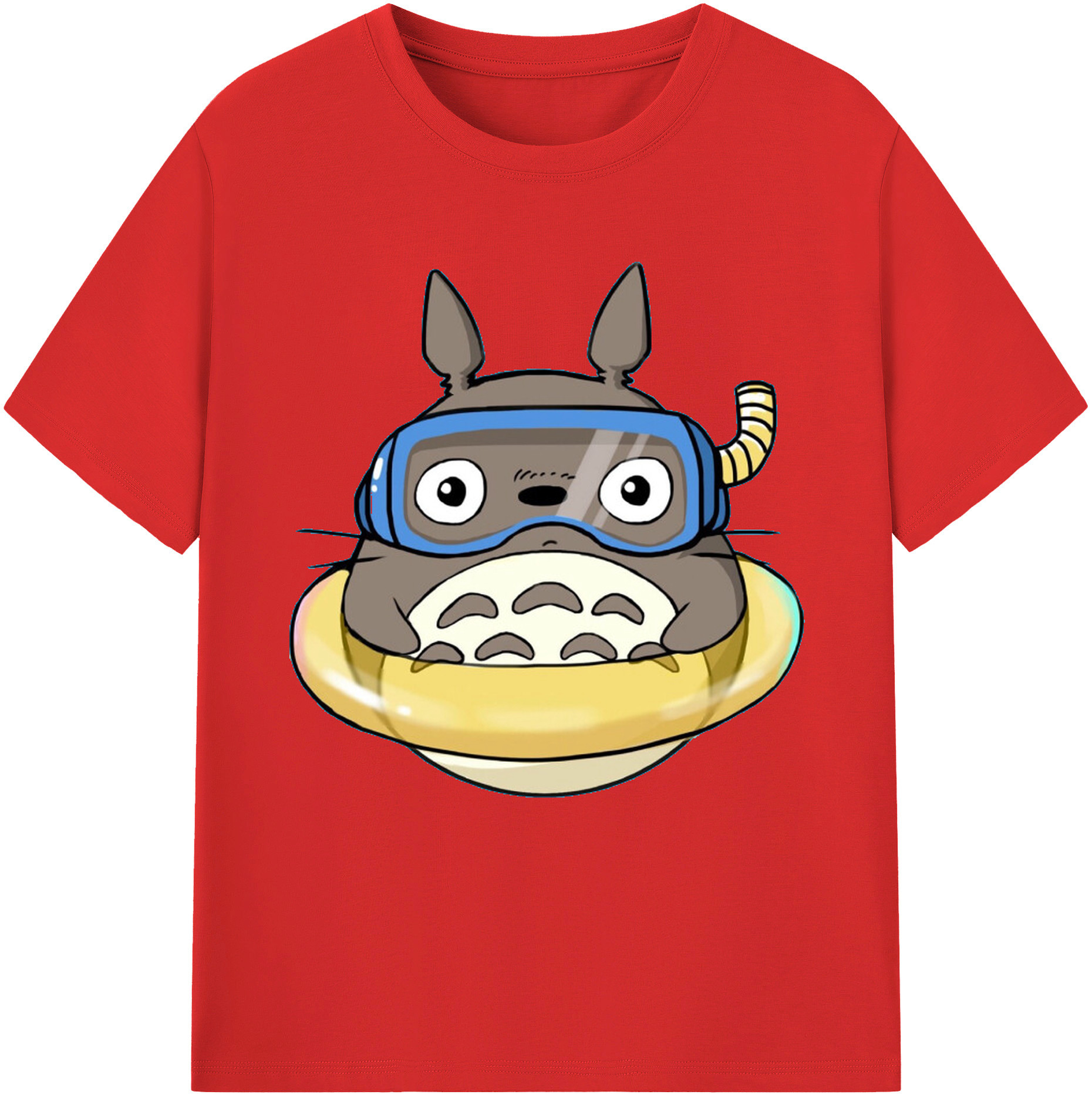 （画像用） となりのトトロ 草壁メイ 草壁サツキ My Neighbor Totoro Satsuki Kusakabe Mei Kusakabe レディースカジュアルプリントTシャツ（綿100％）