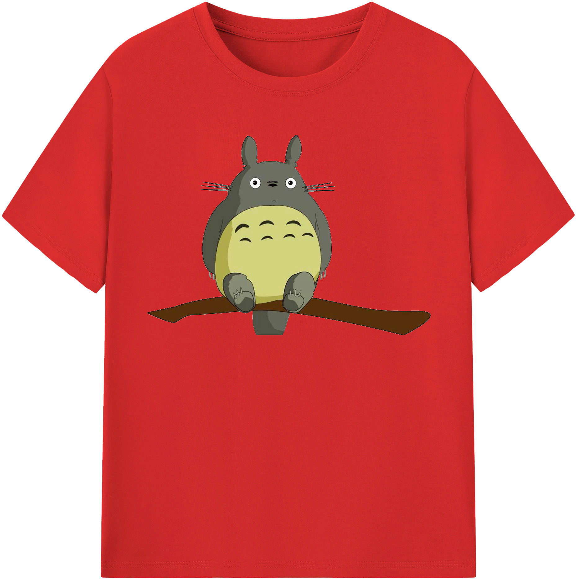 （画像用） となりのトトロ 草壁メイ 草壁サツキ My Neighbor Totoro Satsuki Kusakabe Mei Kusakabe レディースカジュアルプリントTシャツ（綿100％）