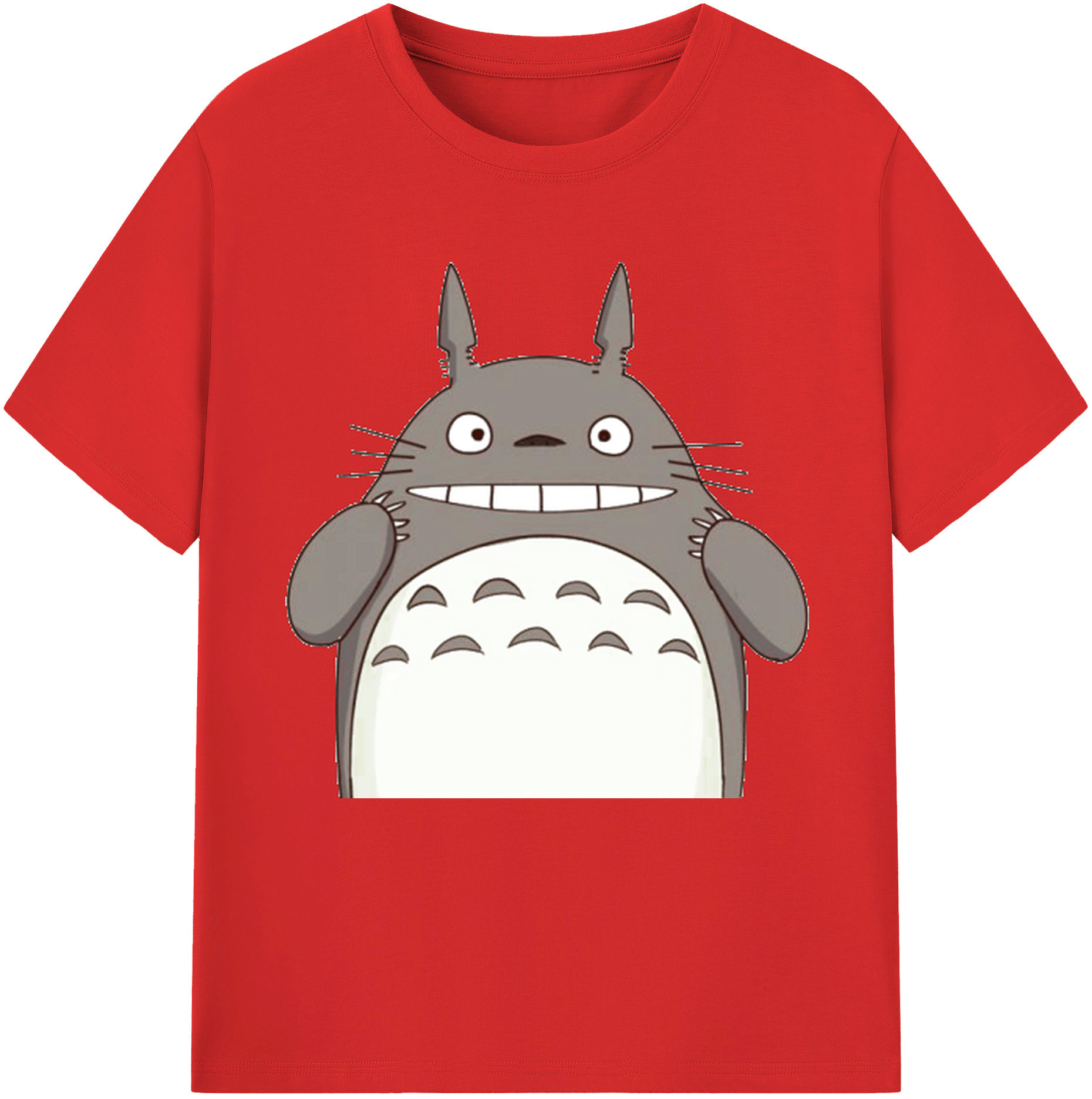 （画像用） となりのトトロ 草壁メイ 草壁サツキ My Neighbor Totoro Satsuki Kusakabe Mei Kusakabe レディースカジュアルプリントTシャツ（綿100％）