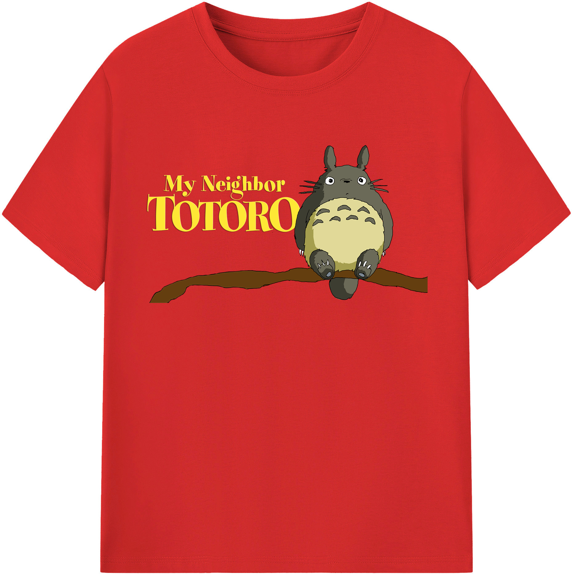 （画像用） となりのトトロ 草壁メイ 草壁サツキ My Neighbor Totoro Satsuki Kusakabe Mei Kusakabe レディースカジュアルプリントTシャツ（綿100％）