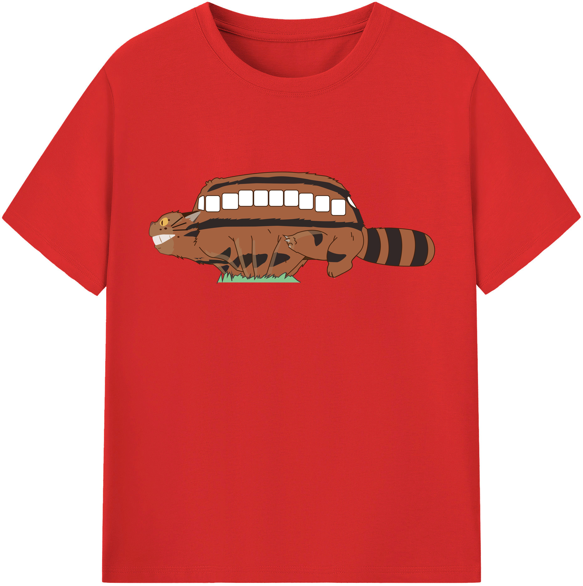 （画像用） となりのトトロ 草壁メイ 草壁サツキ My Neighbor Totoro Satsuki Kusakabe Mei Kusakabe レディースカジュアルプリントTシャツ（綿100％）