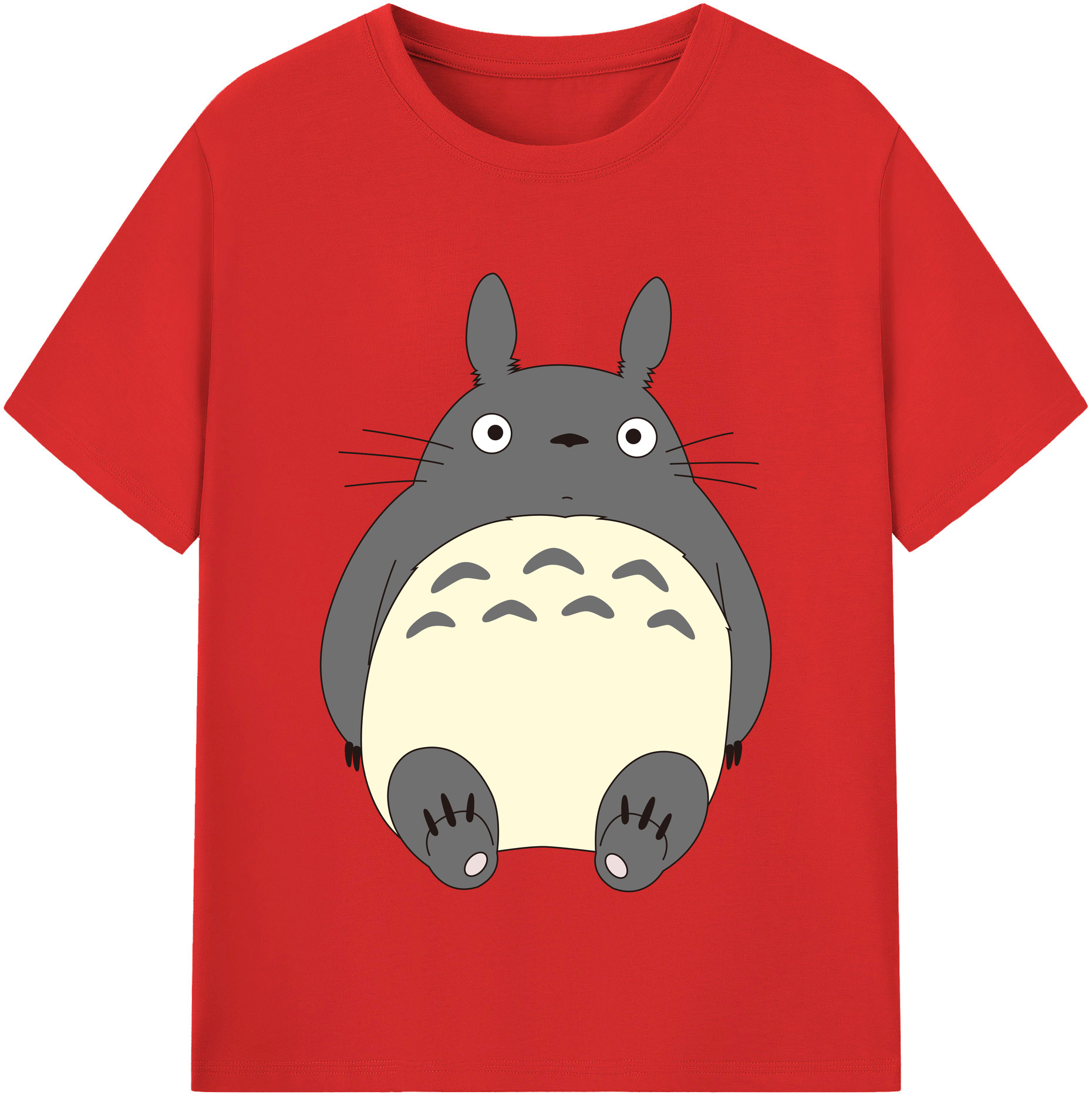 （画像用） となりのトトロ 草壁メイ 草壁サツキ My Neighbor Totoro Satsuki Kusakabe Mei Kusakabe レディースカジュアルプリントTシャツ（綿100％）