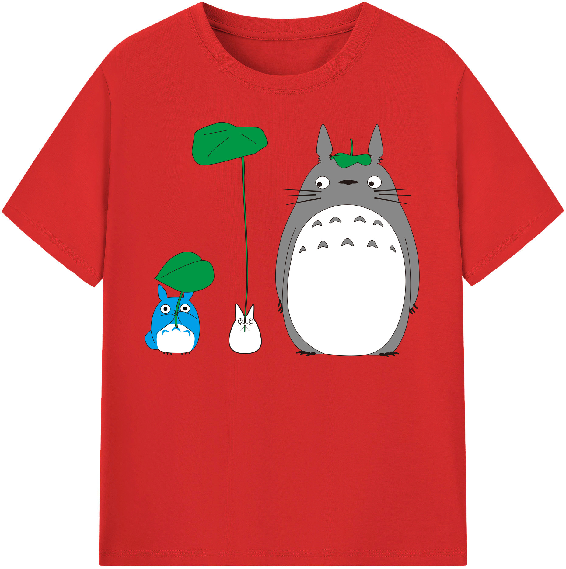（画像用） となりのトトロ 草壁メイ 草壁サツキ My Neighbor Totoro Satsuki Kusakabe Mei Kusakabe レディースカジュアルプリントTシャツ（綿100％）