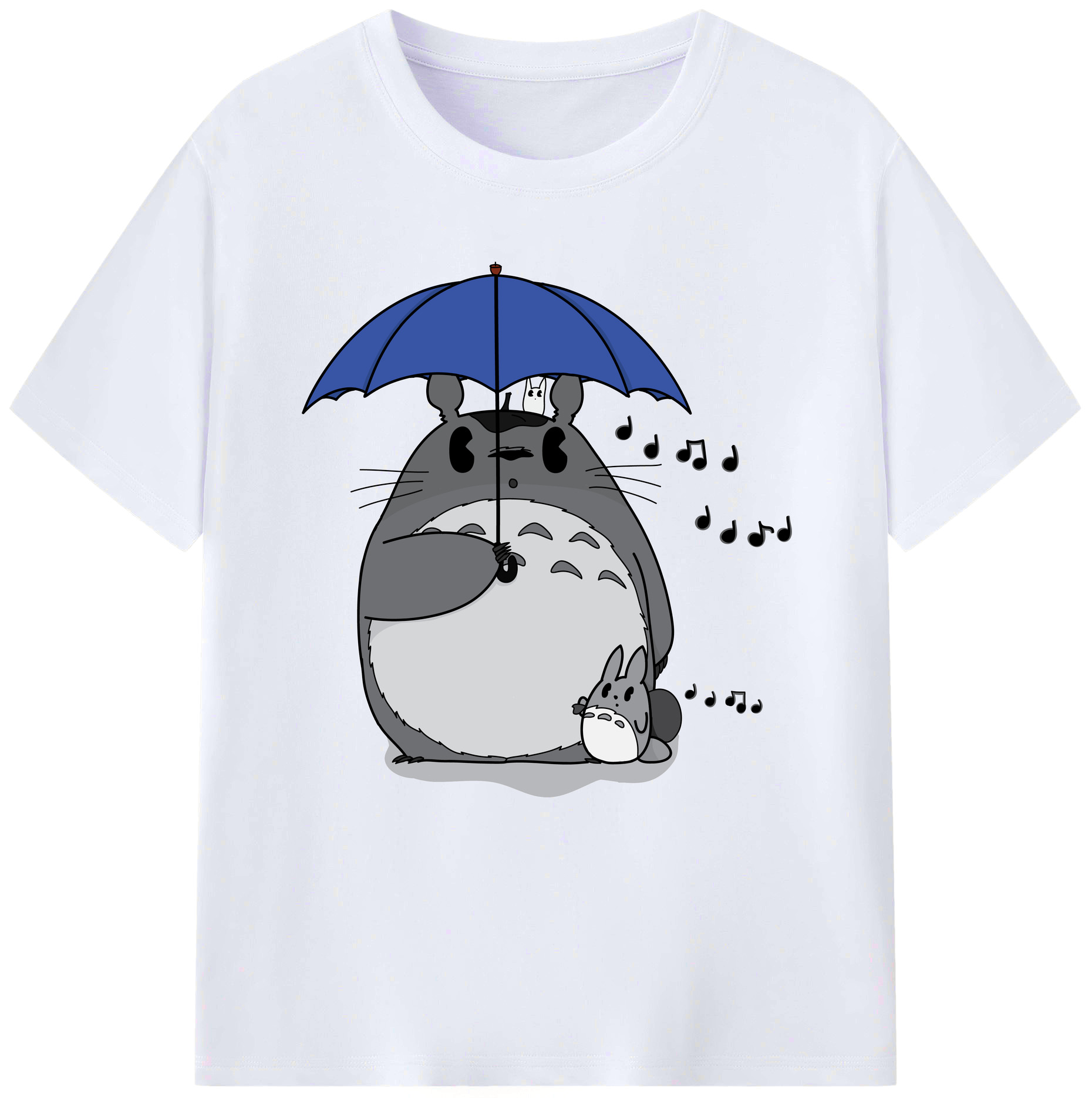 （画像用） となりのトトロ 草壁メイ 草壁サツキ My Neighbor Totoro Satsuki Kusakabe Mei Kusakabe レディースカジュアルプリントTシャツ（綿100％）