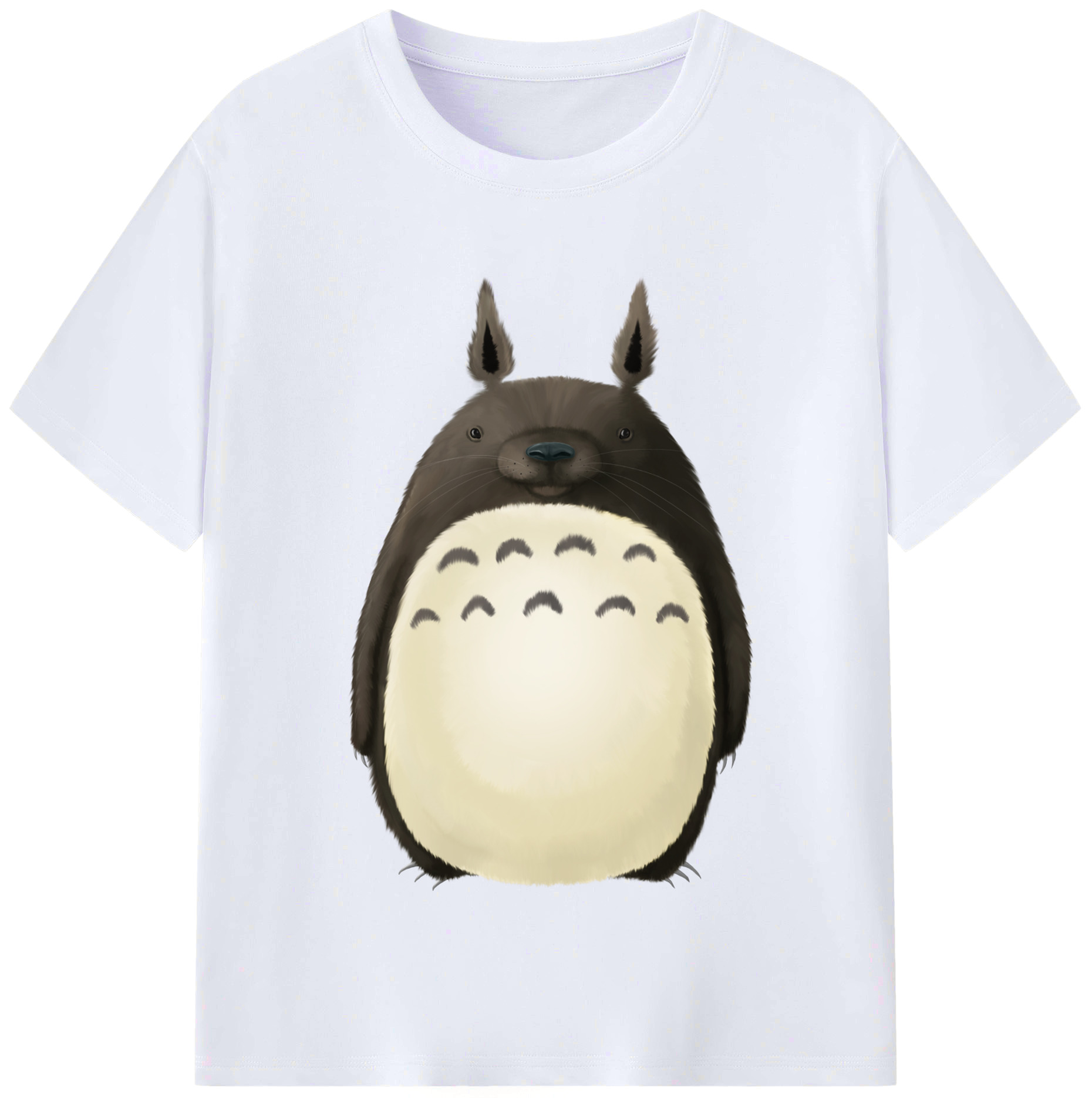 （画像用） となりのトトロ 草壁メイ 草壁サツキ My Neighbor Totoro Satsuki Kusakabe Mei Kusakabe レディースカジュアルプリントTシャツ（綿100％）