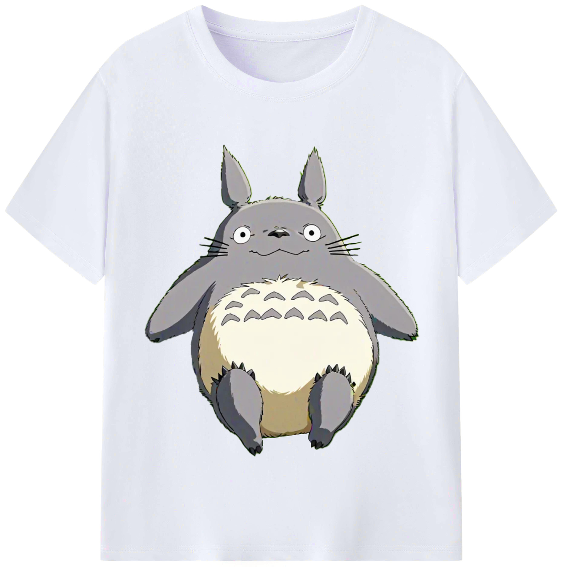 （画像用） となりのトトロ 草壁メイ 草壁サツキ My Neighbor Totoro Satsuki Kusakabe Mei Kusakabe レディースカジュアルプリントTシャツ（綿100％）