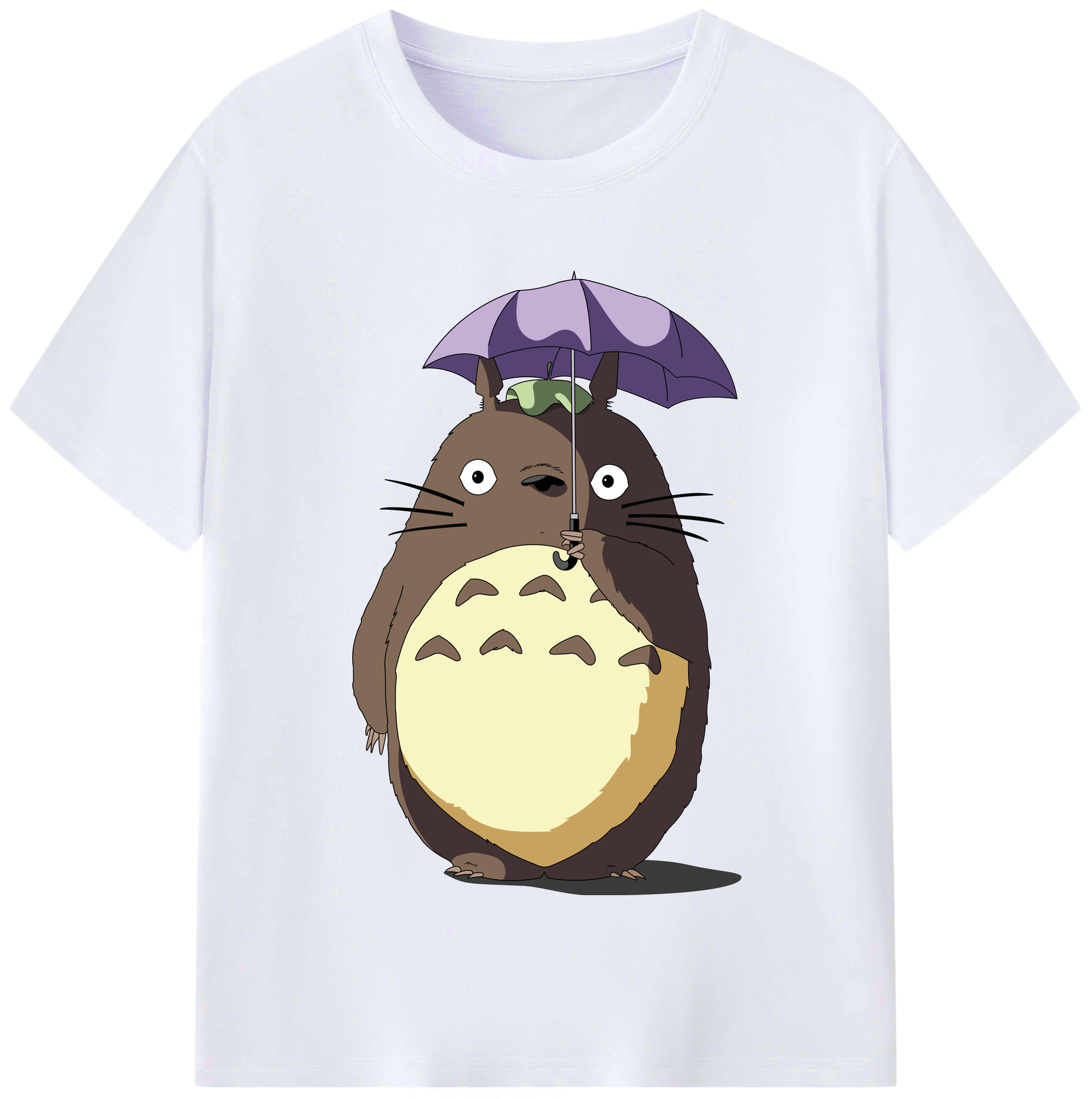 （画像用） となりのトトロ 草壁メイ 草壁サツキ My Neighbor Totoro Satsuki Kusakabe Mei Kusakabe レディースカジュアルプリントTシャツ（綿100％）