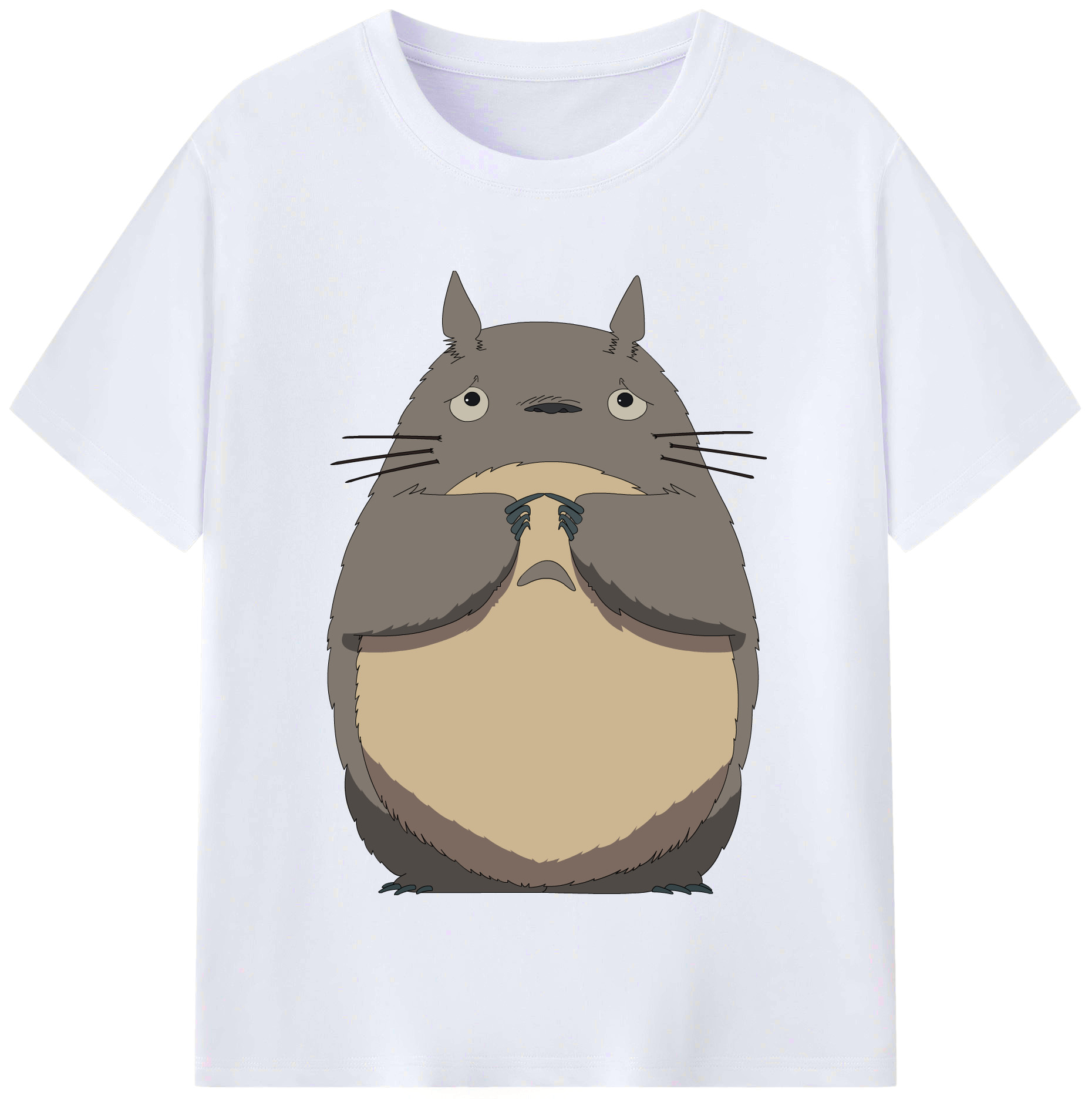 （画像用） となりのトトロ 草壁メイ 草壁サツキ My Neighbor Totoro Satsuki Kusakabe Mei Kusakabe レディースカジュアルプリントTシャツ（綿100％）