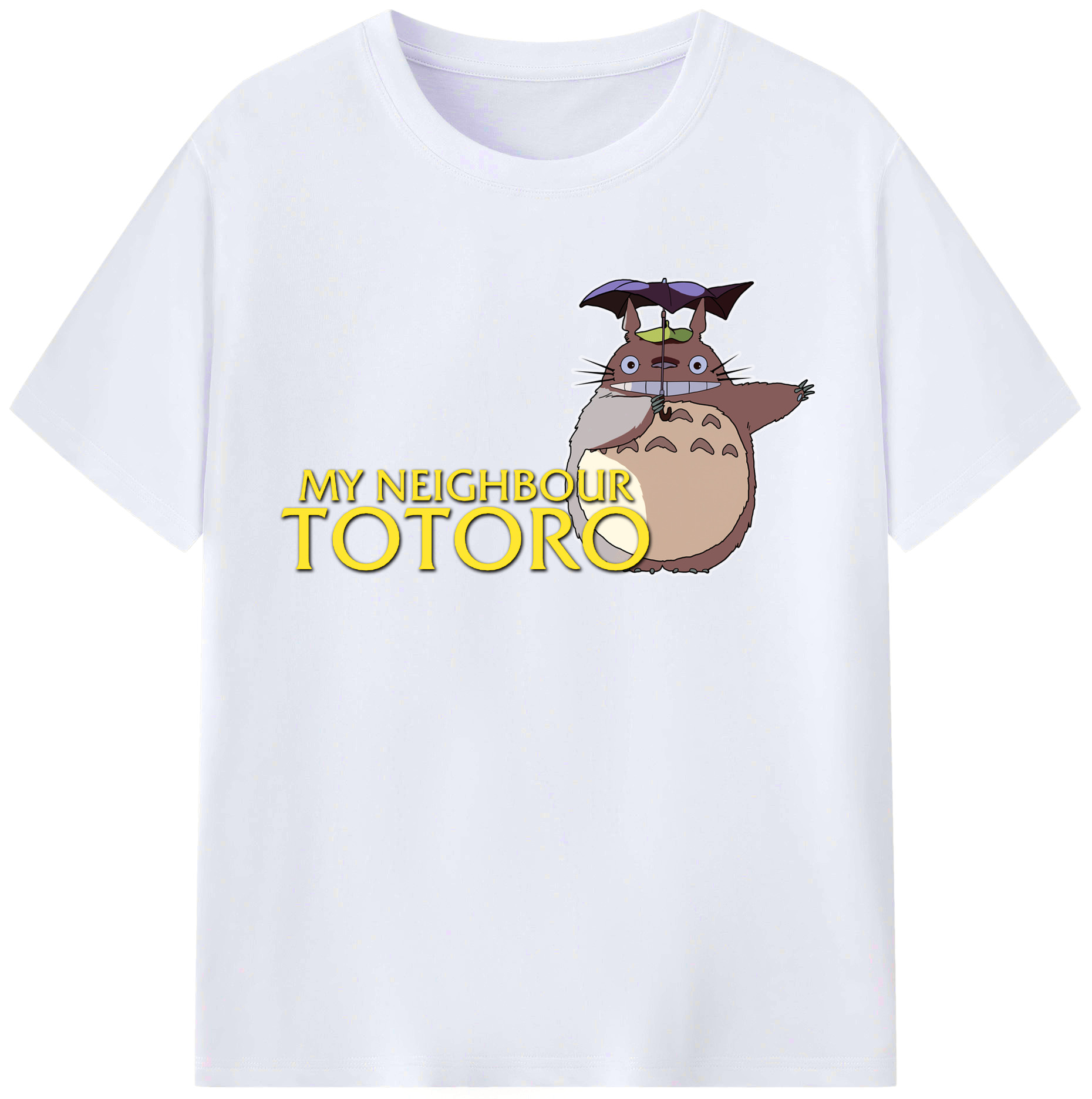 （画像用） となりのトトロ 草壁メイ 草壁サツキ My Neighbor Totoro Satsuki Kusakabe Mei Kusakabe レディースカジュアルプリントTシャツ（綿100％）