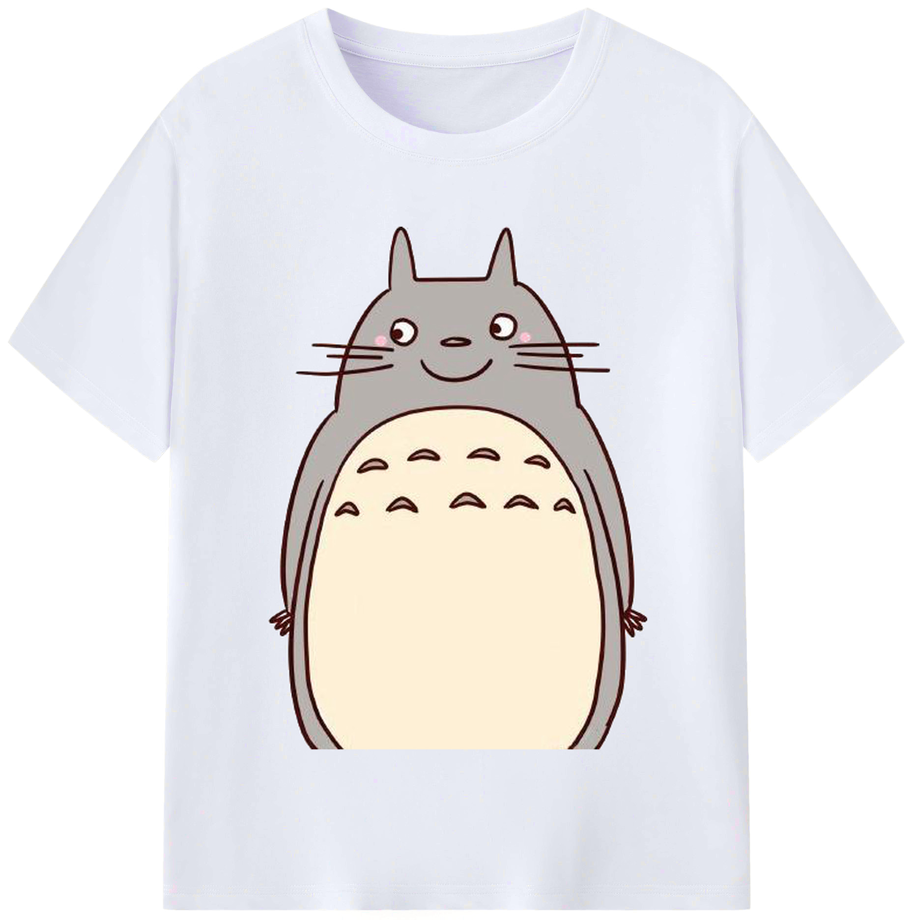 （画像用） となりのトトロ 草壁メイ 草壁サツキ My Neighbor Totoro Satsuki Kusakabe Mei Kusakabe レディースカジュアルプリントTシャツ（綿100％）