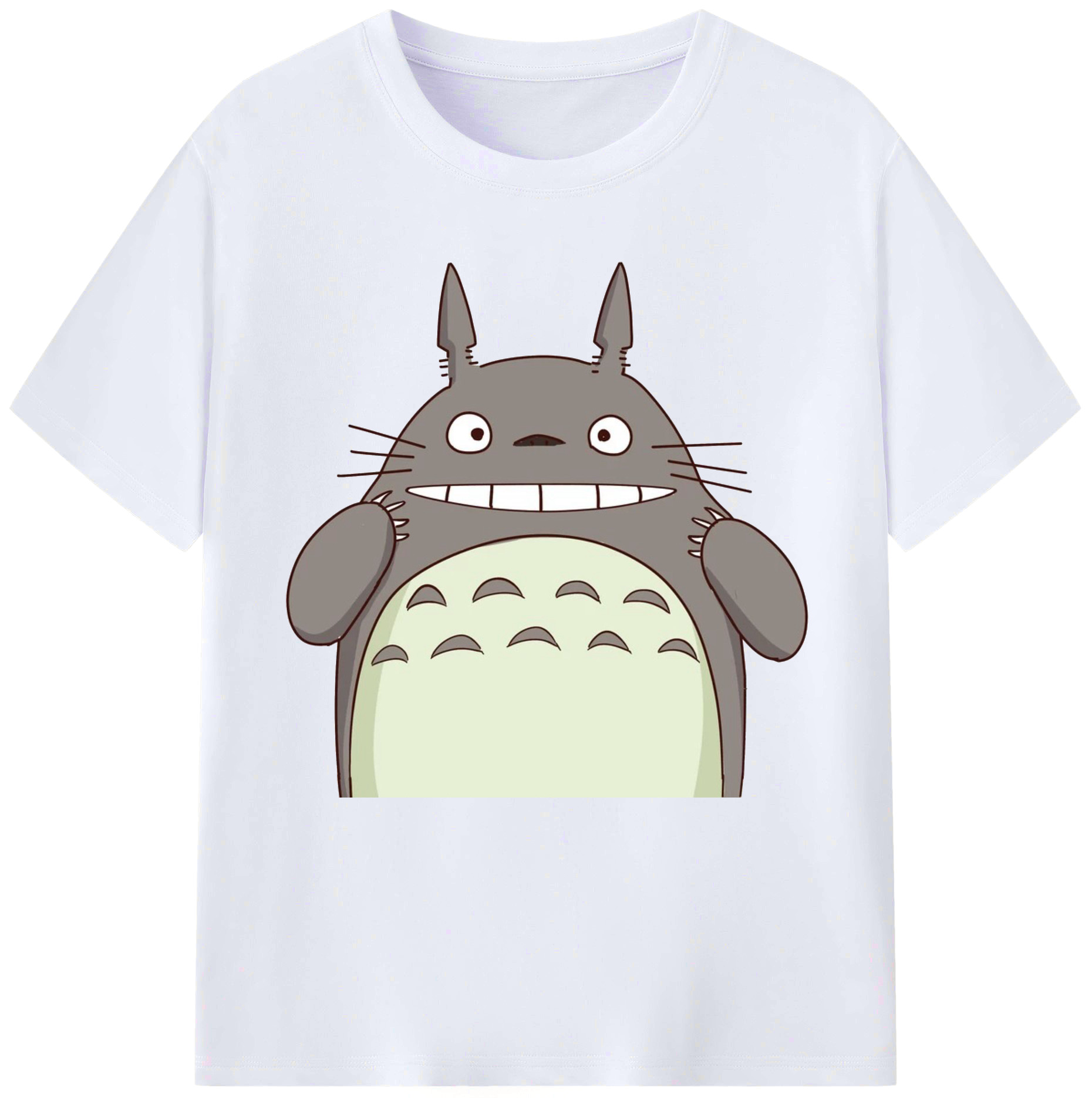 （画像用） となりのトトロ 草壁メイ 草壁サツキ My Neighbor Totoro Satsuki Kusakabe Mei Kusakabe レディースカジュアルプリントTシャツ（綿100％）