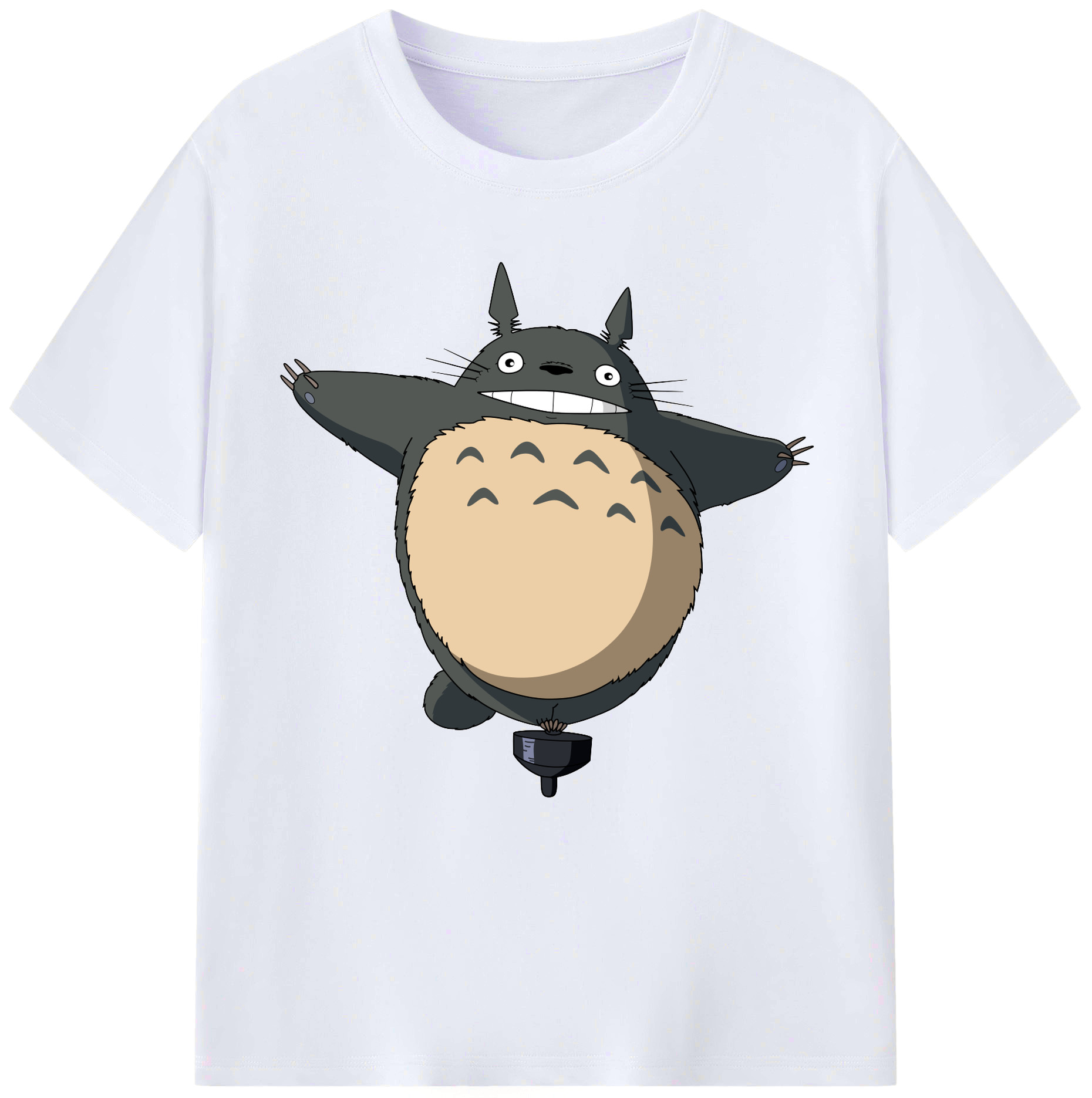 （画像用） となりのトトロ 草壁メイ 草壁サツキ My Neighbor Totoro Satsuki Kusakabe Mei Kusakabe レディースカジュアルプリントTシャツ（綿100％）