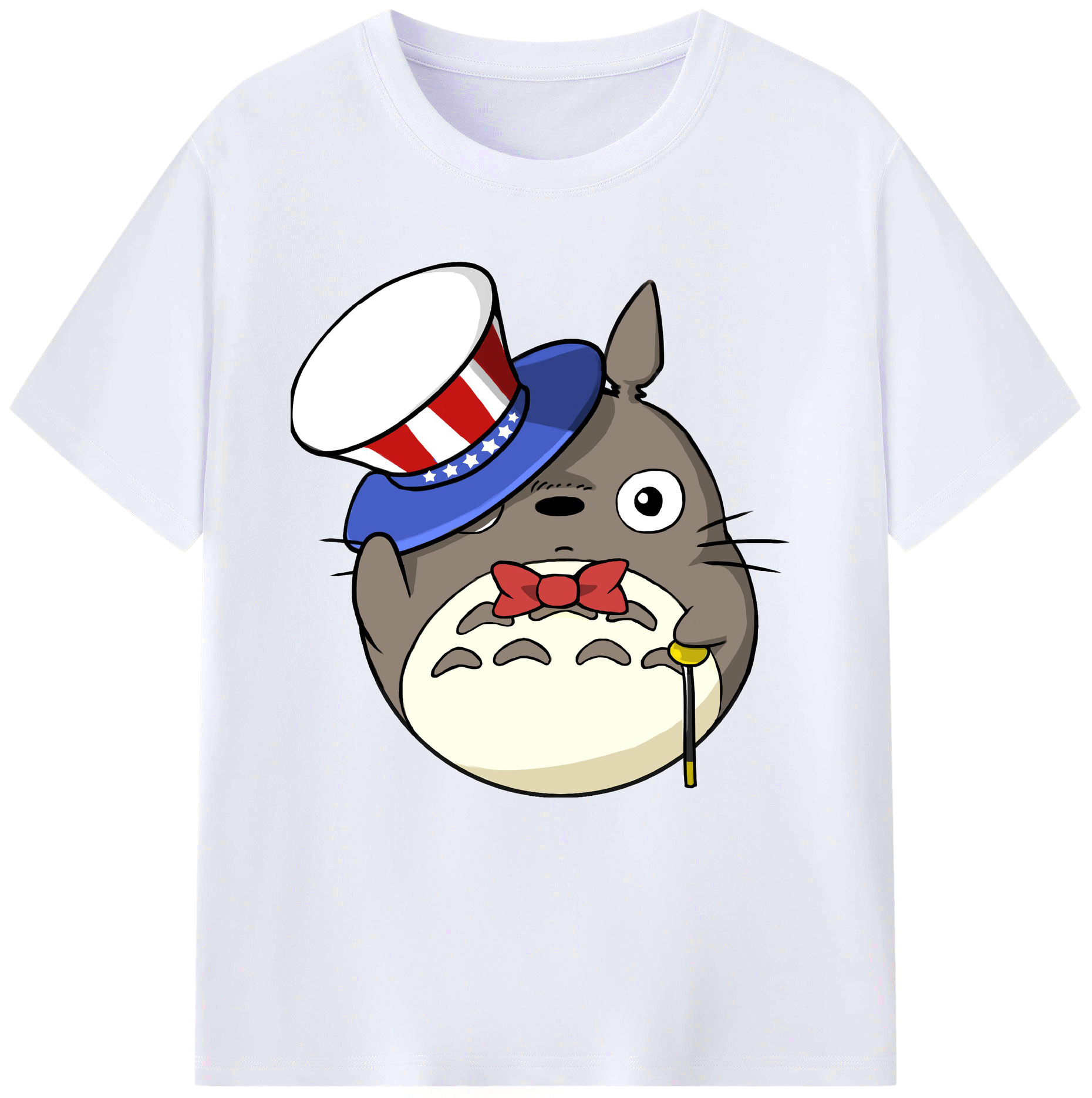 （画像用） となりのトトロ 草壁メイ 草壁サツキ My Neighbor Totoro Satsuki Kusakabe Mei Kusakabe レディースカジュアルプリントTシャツ（綿100％）
