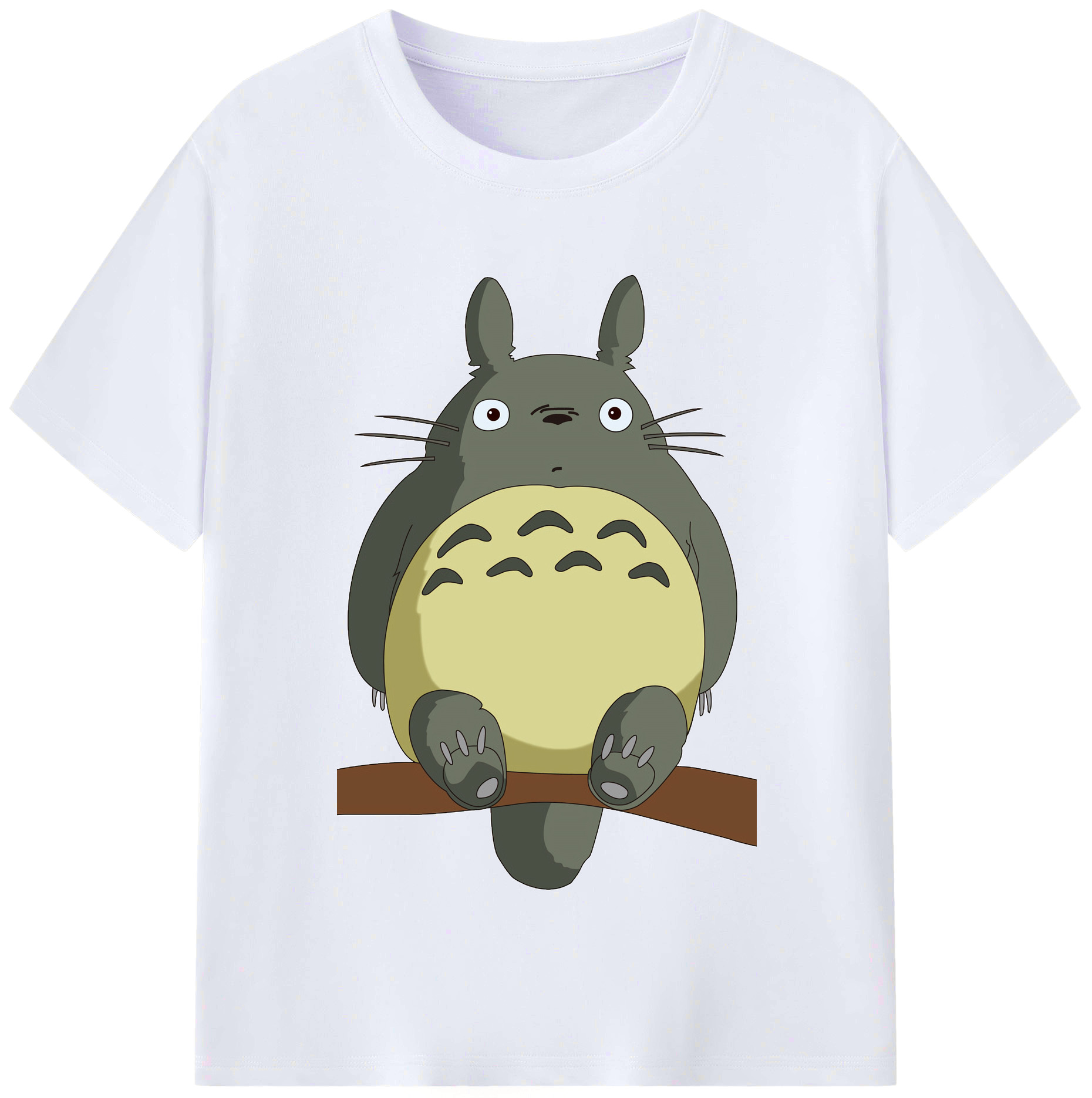 （画像用） となりのトトロ 草壁メイ 草壁サツキ My Neighbor Totoro Satsuki Kusakabe Mei Kusakabe レディースカジュアルプリントTシャツ（綿100％）